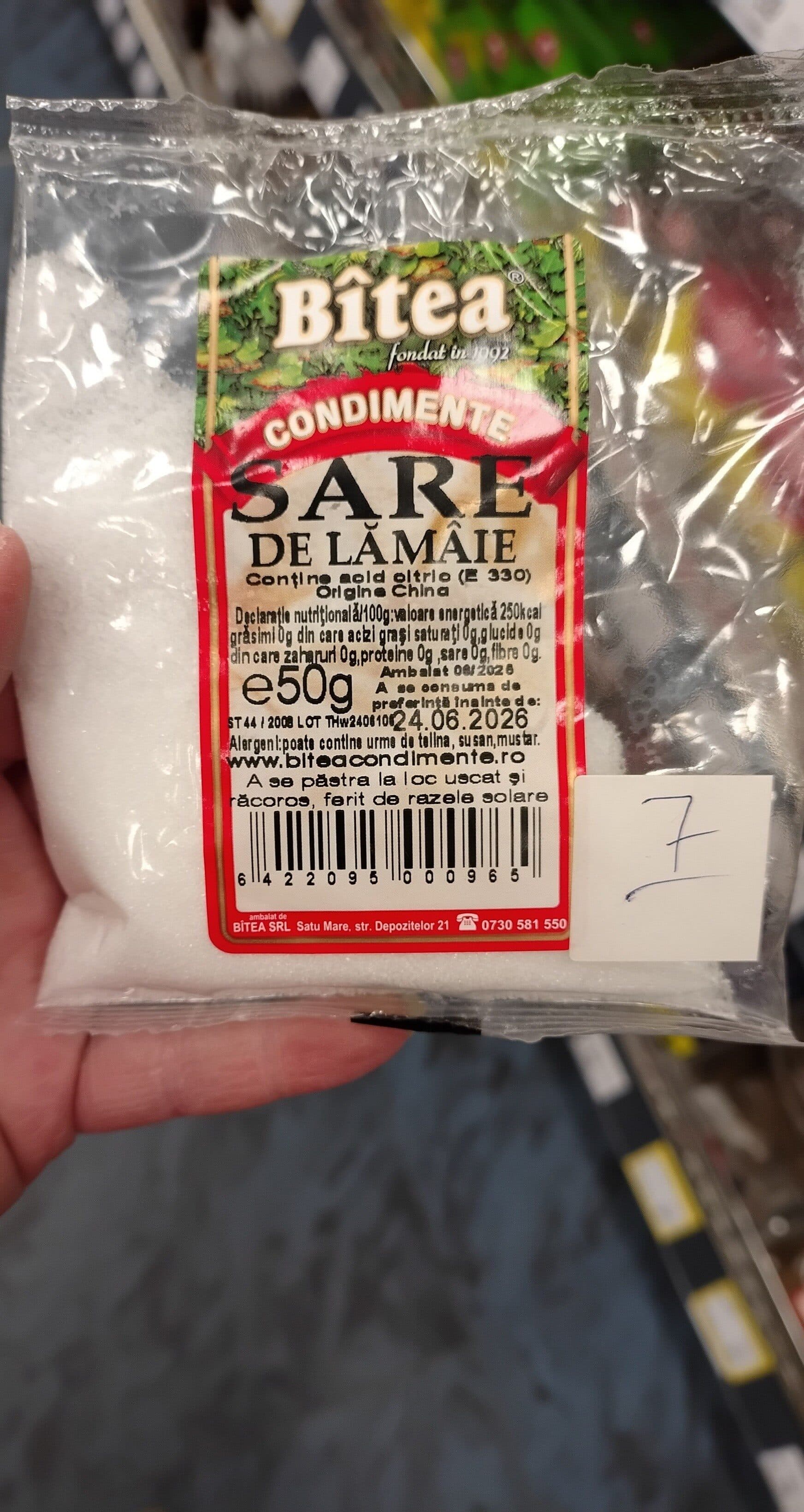 bitea sare de lamaie packshot