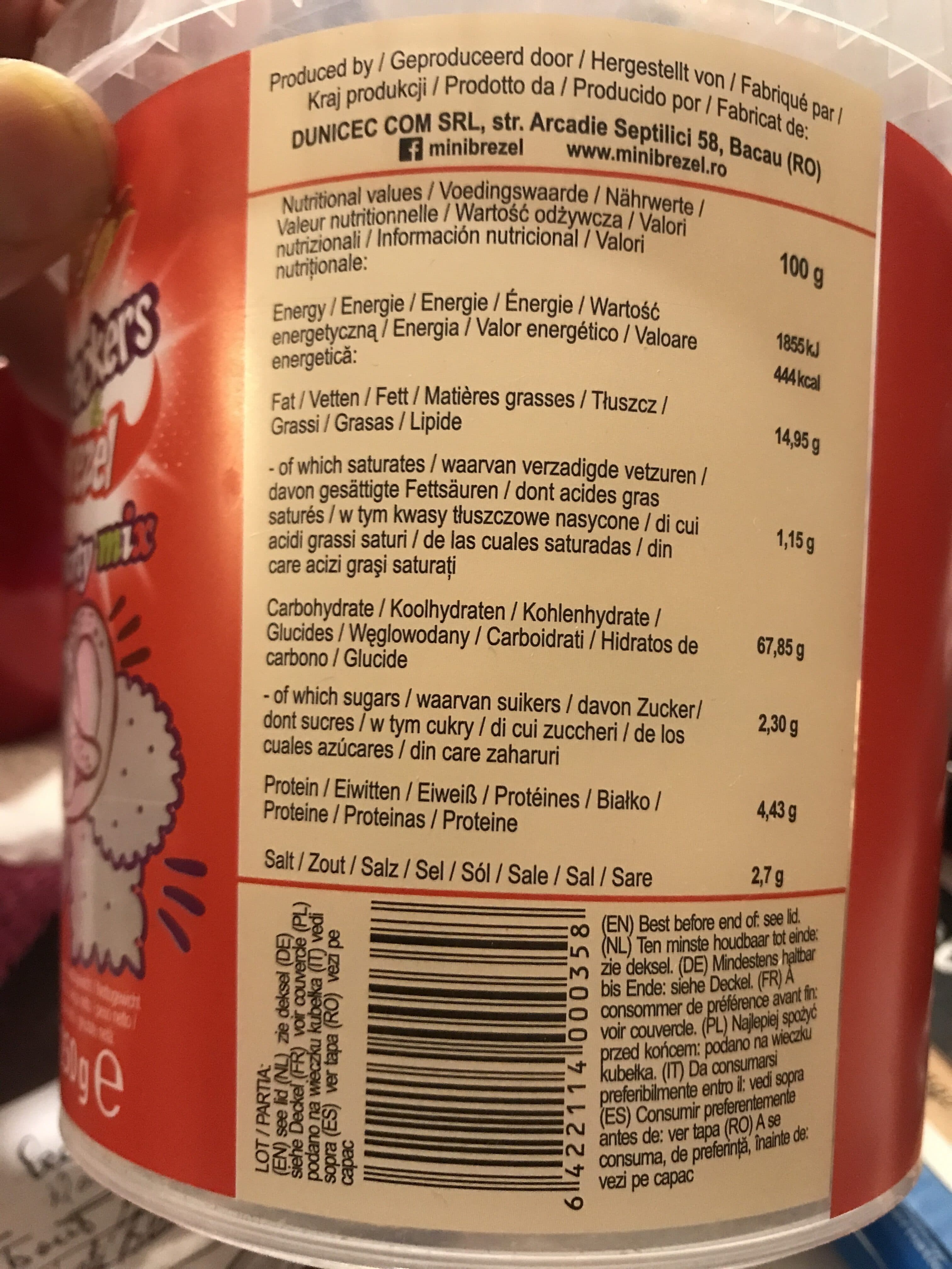 Open Food Facts Party mix packshot
