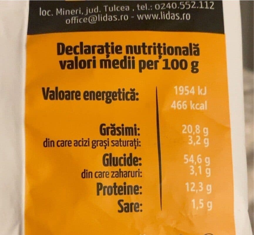 Lidas Covrigei cu ulei de masline packshot