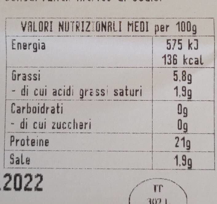 Open Food Facts Prosciutto cotto packshot