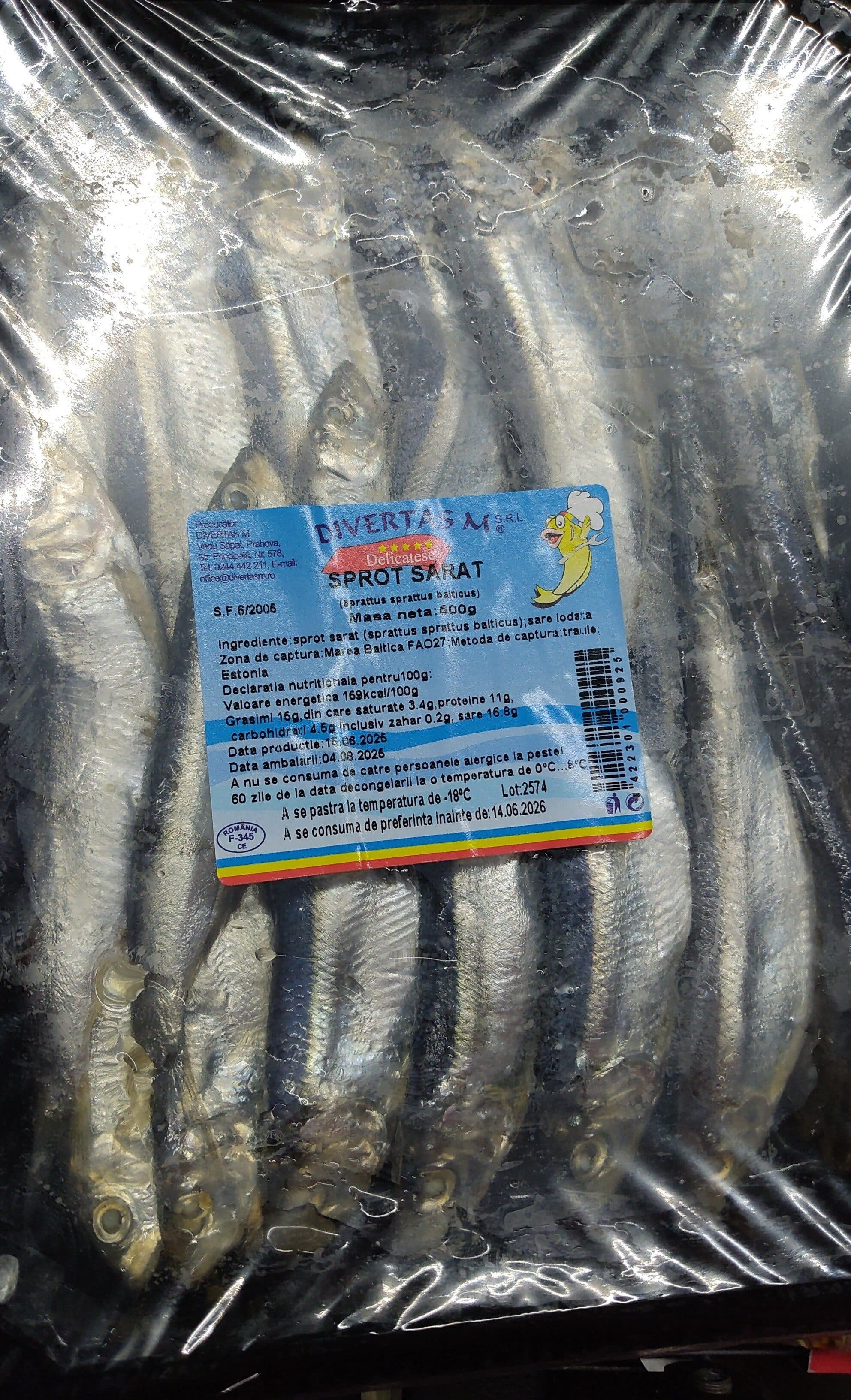 divertas Șprot sărat packshot
