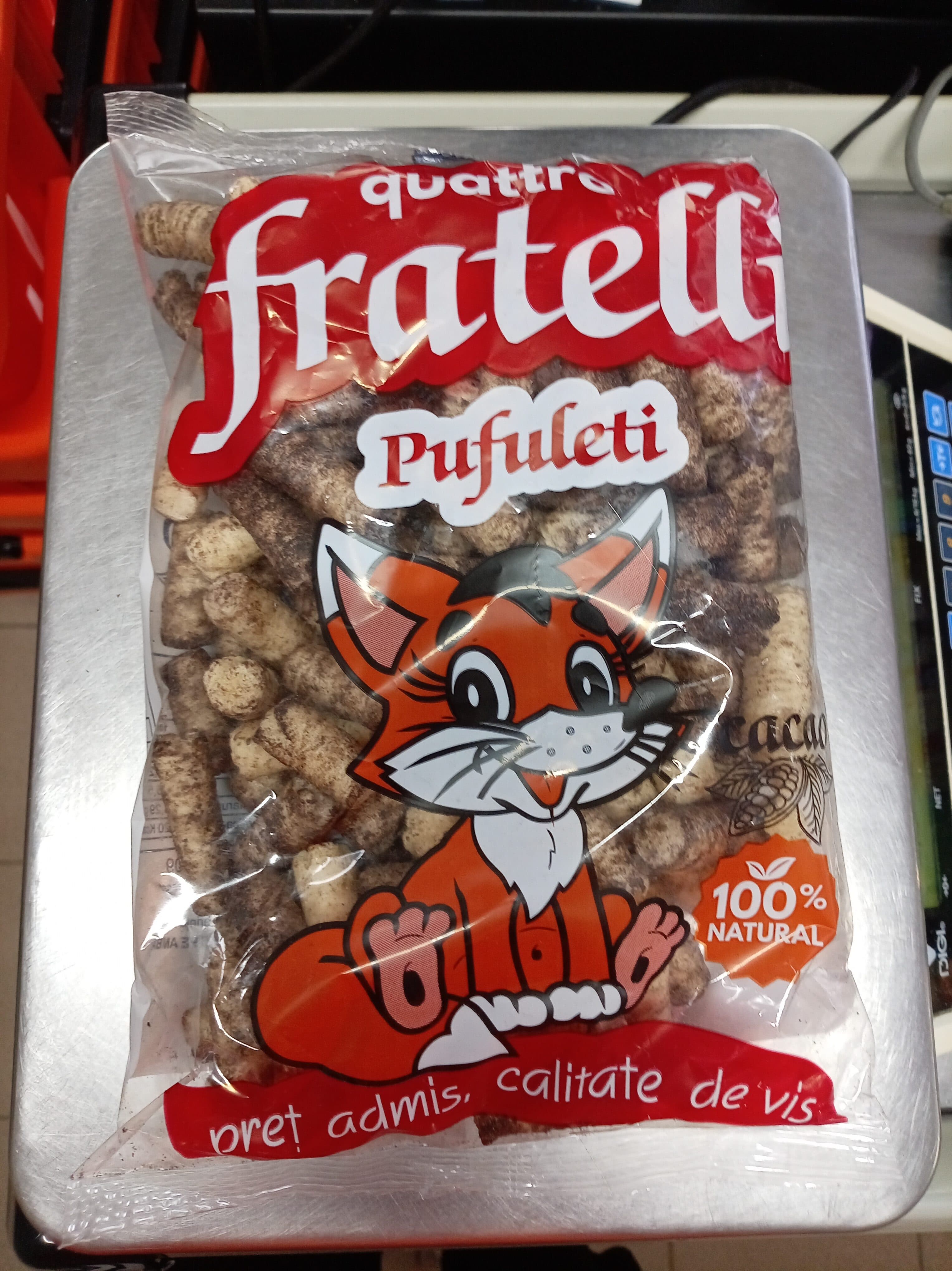 Pufuleți cacao 45 g packshot