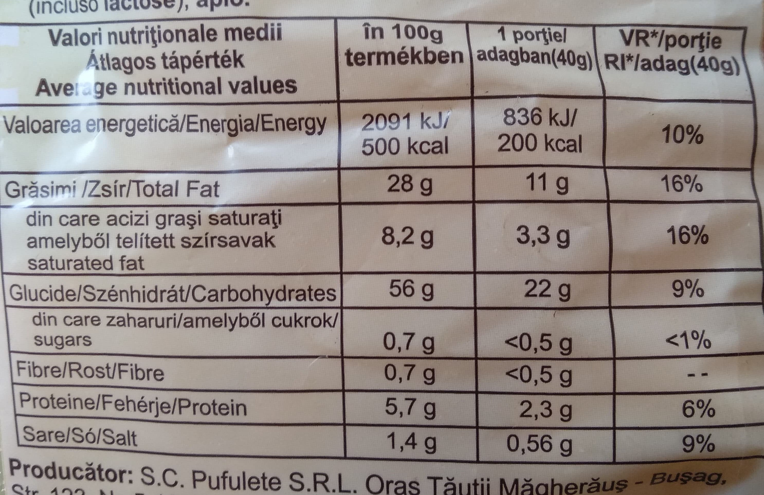 Open Food Facts Pufuleti packshot