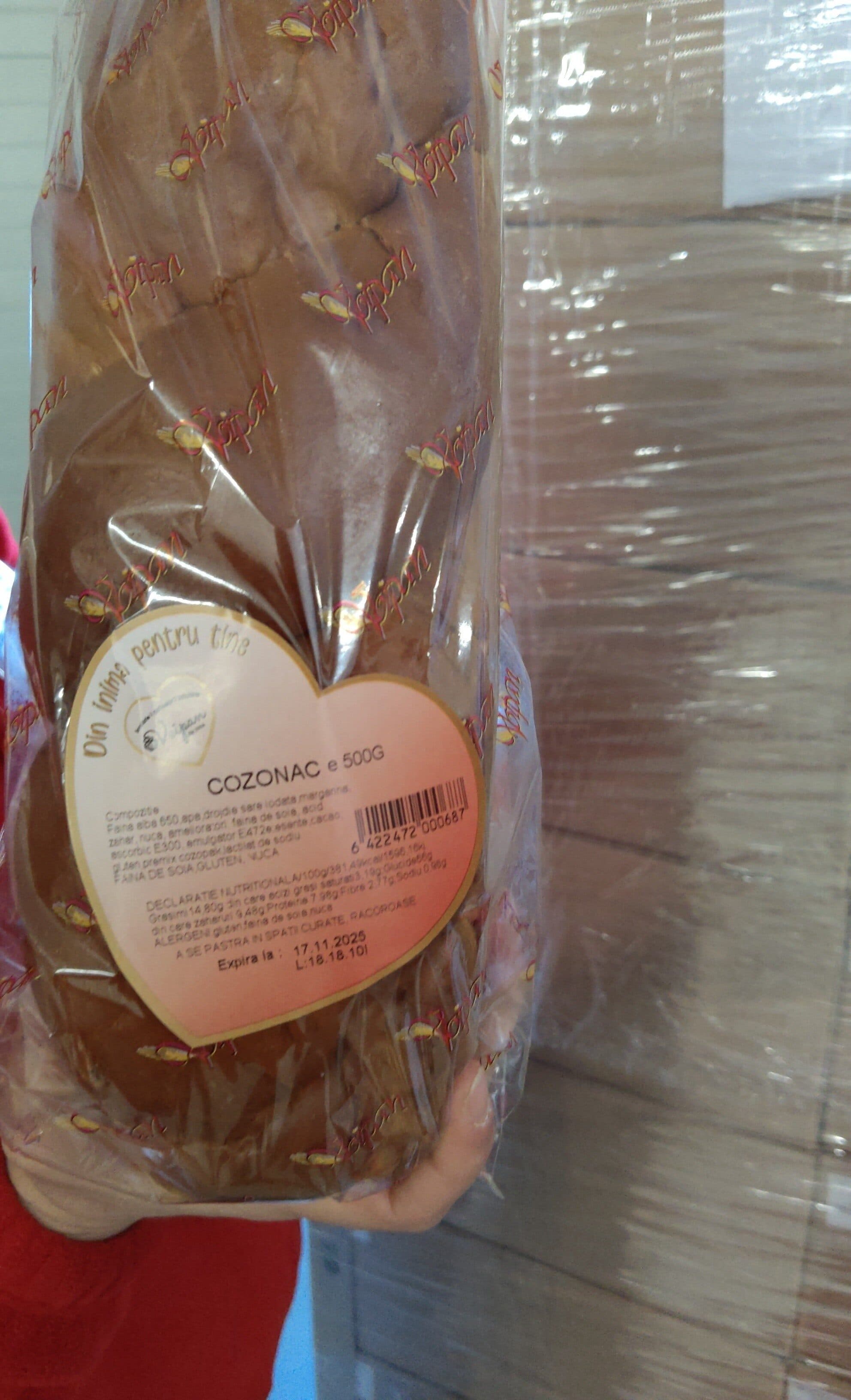 Cozonac 500g Voipan packshot