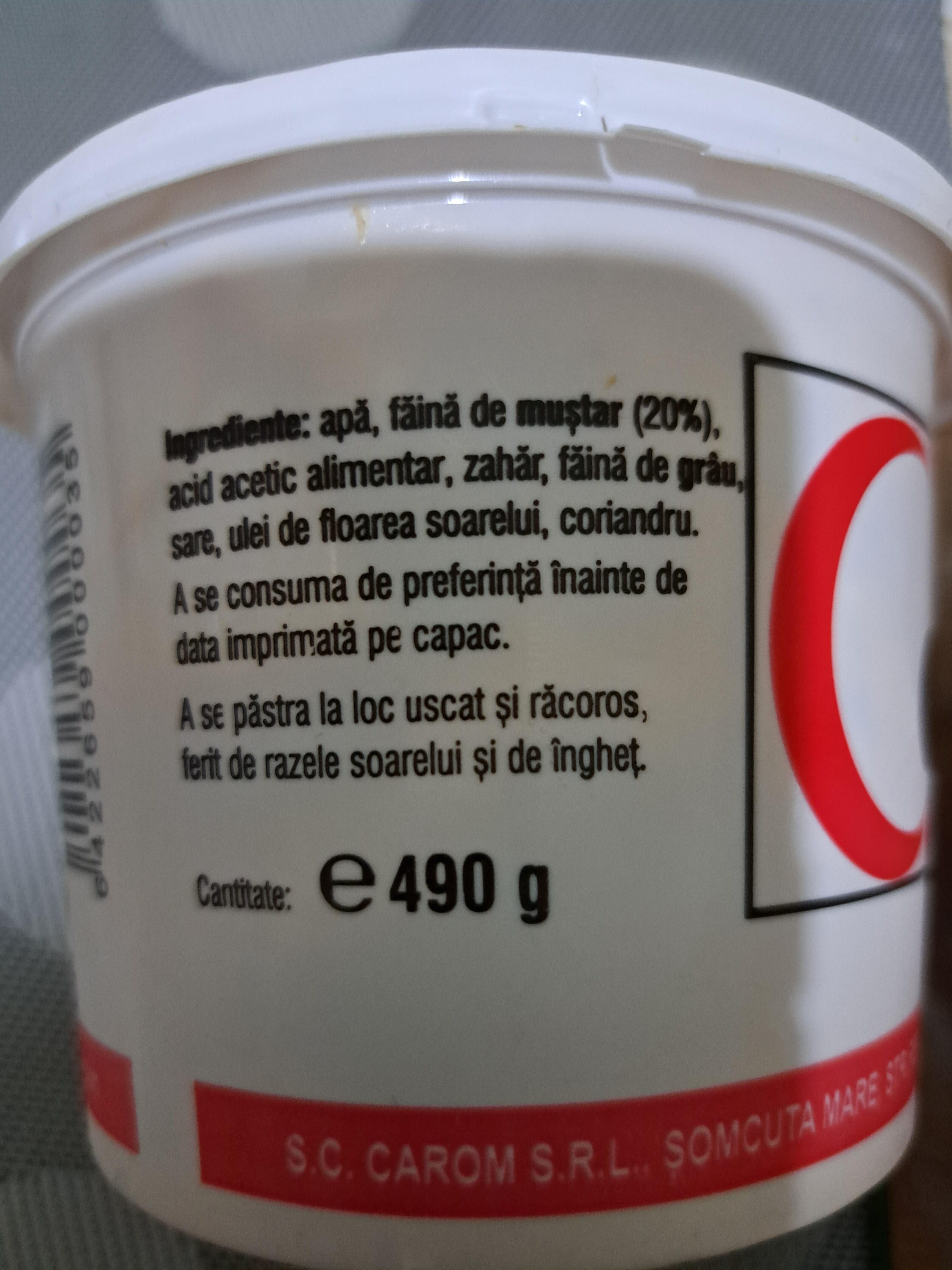Șomcuta mustar packshot