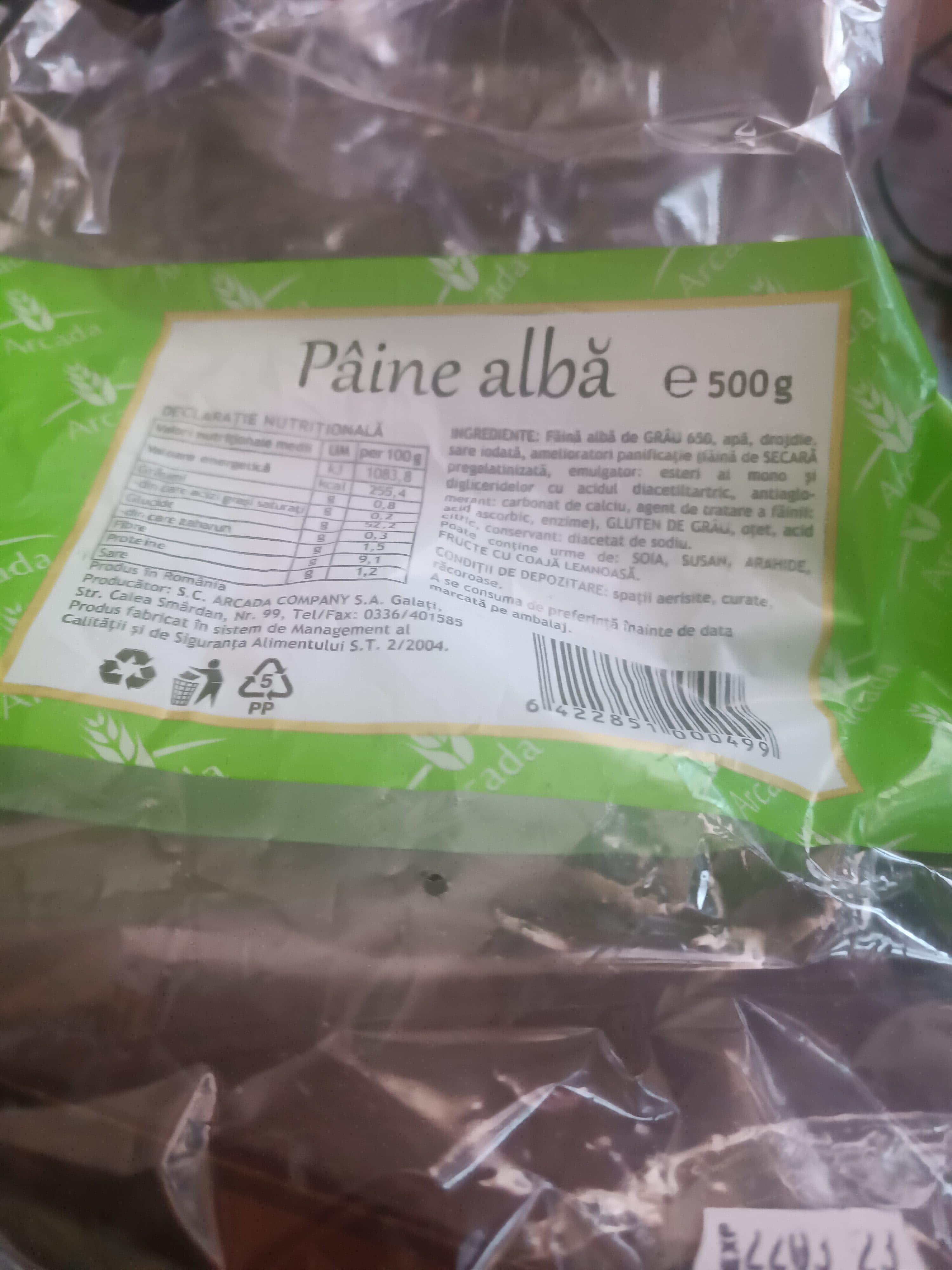 albă pâine packshot
