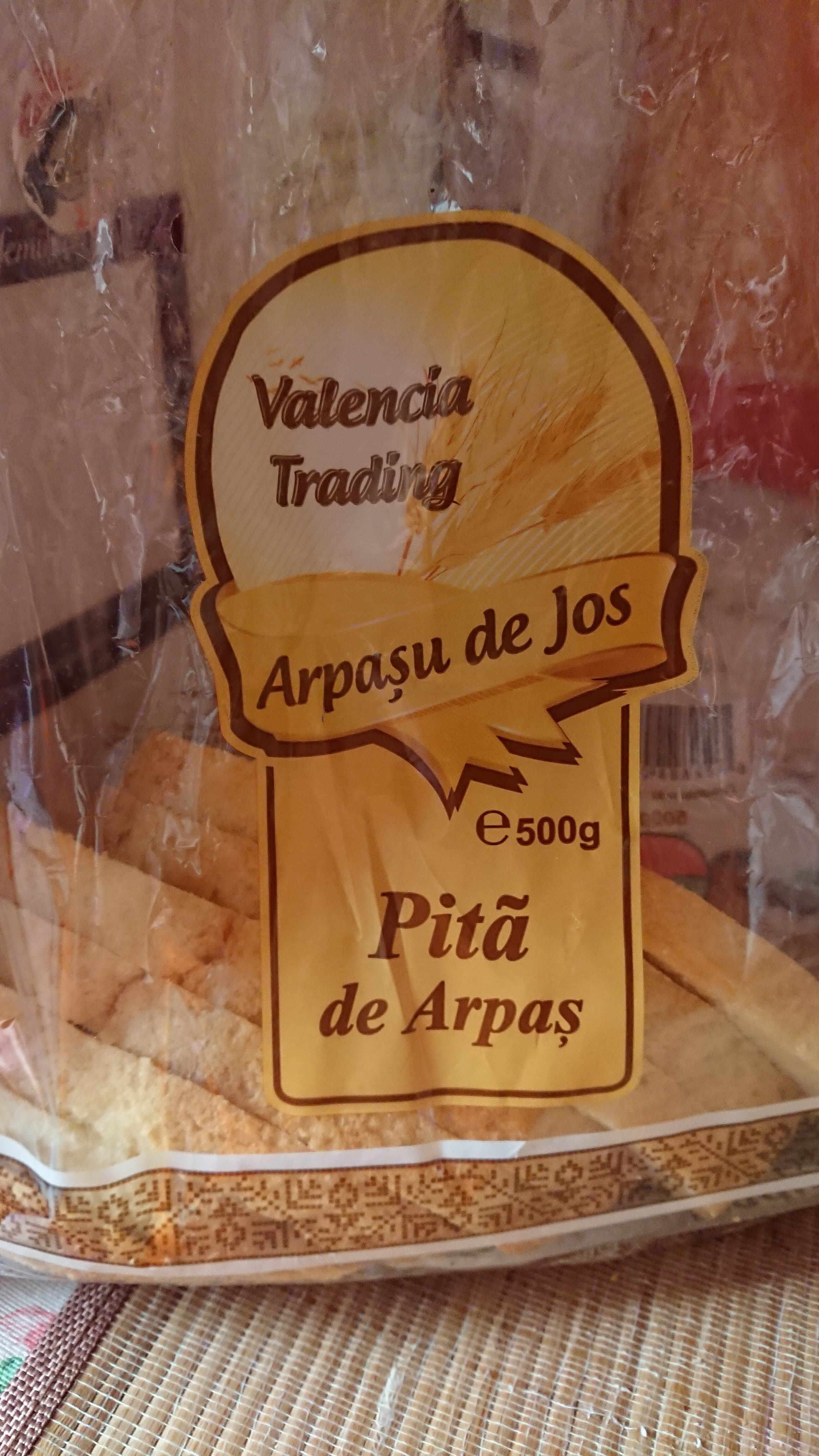 Valencia Trading Pită de Arpaș packshot