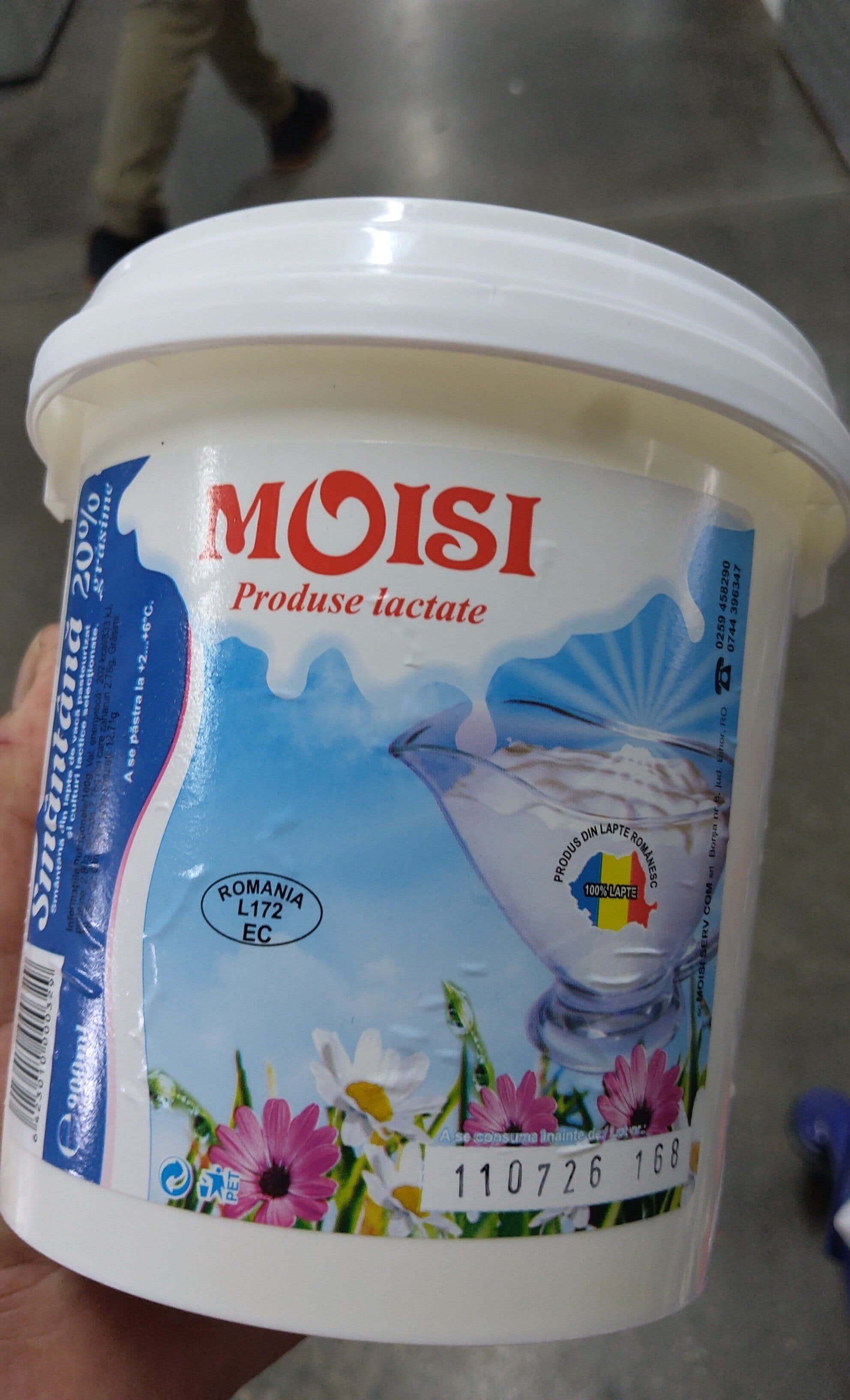 moisi smântână 900ml20% packshot