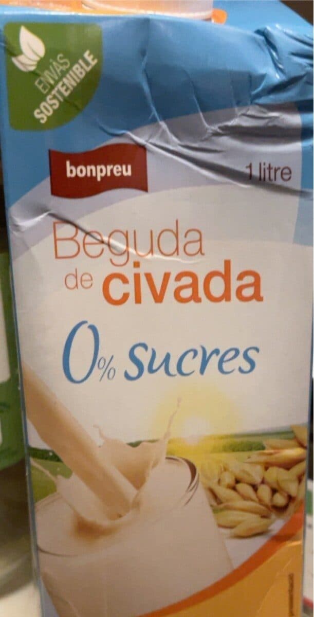 Beguda Civada 0% sucres packshot