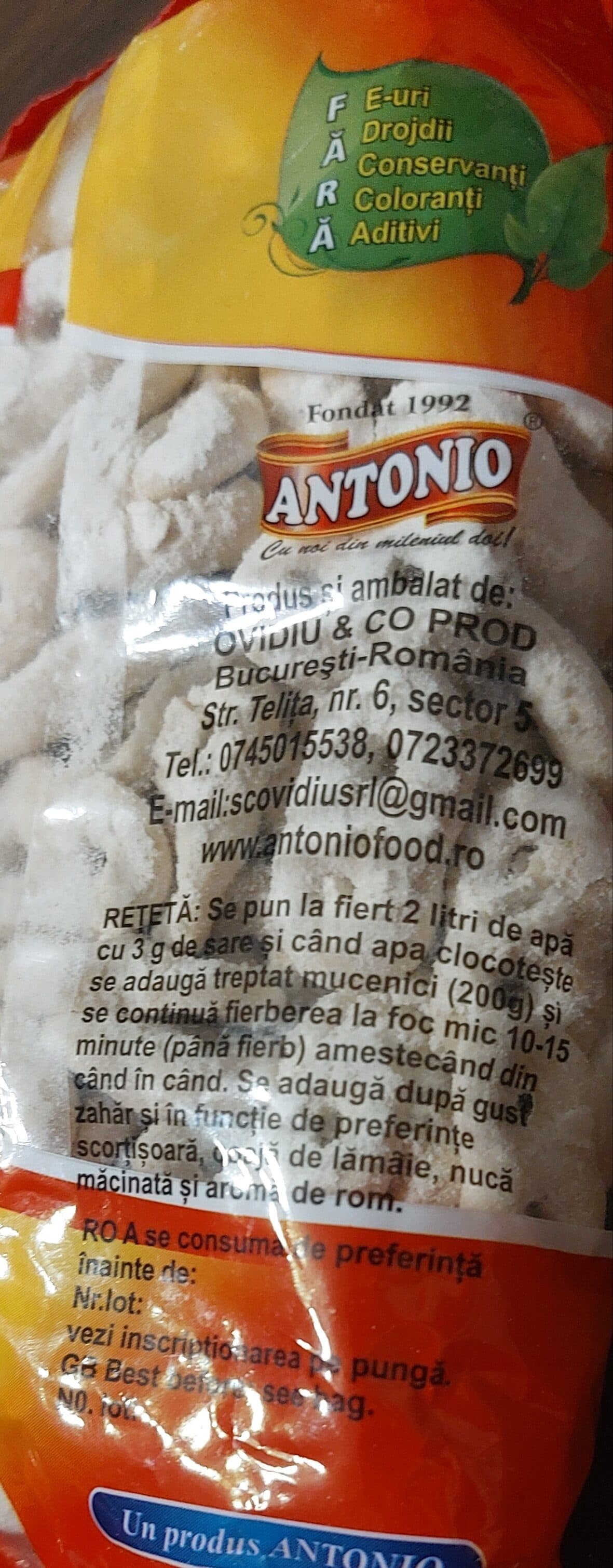 Antonio Mucenici packshot