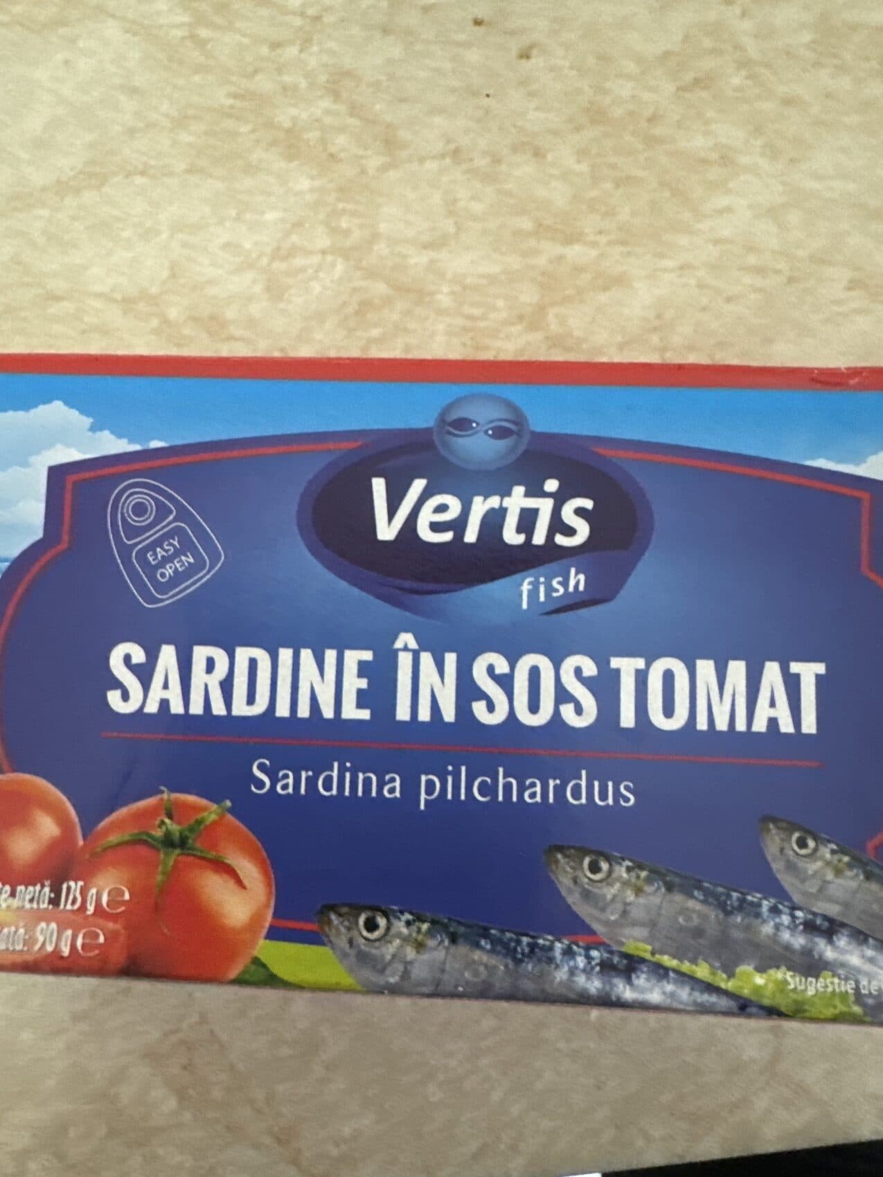 Vertis Sardine In Sos Tomat packshot