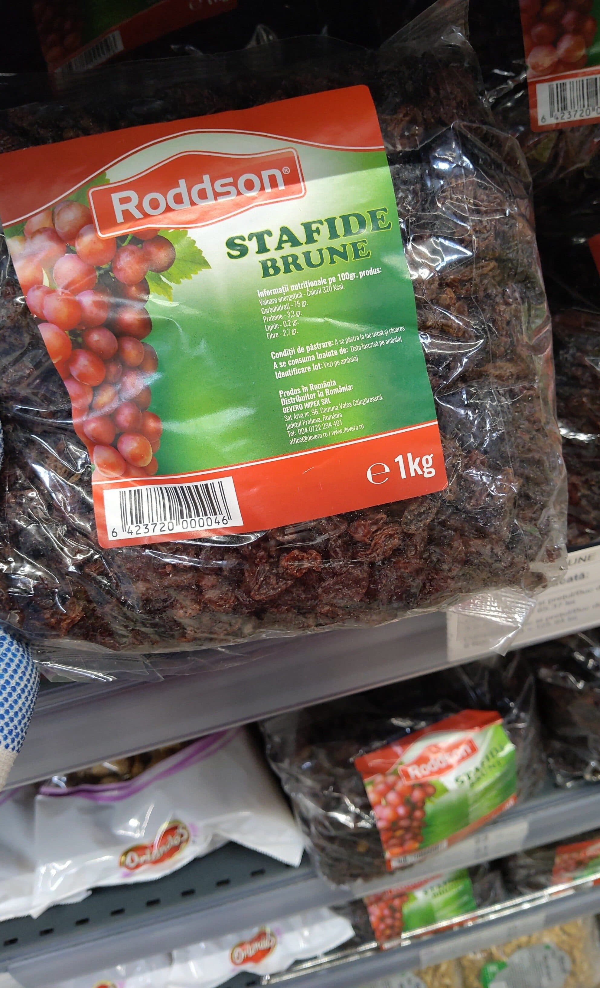 stafide brune 1 kg packshot