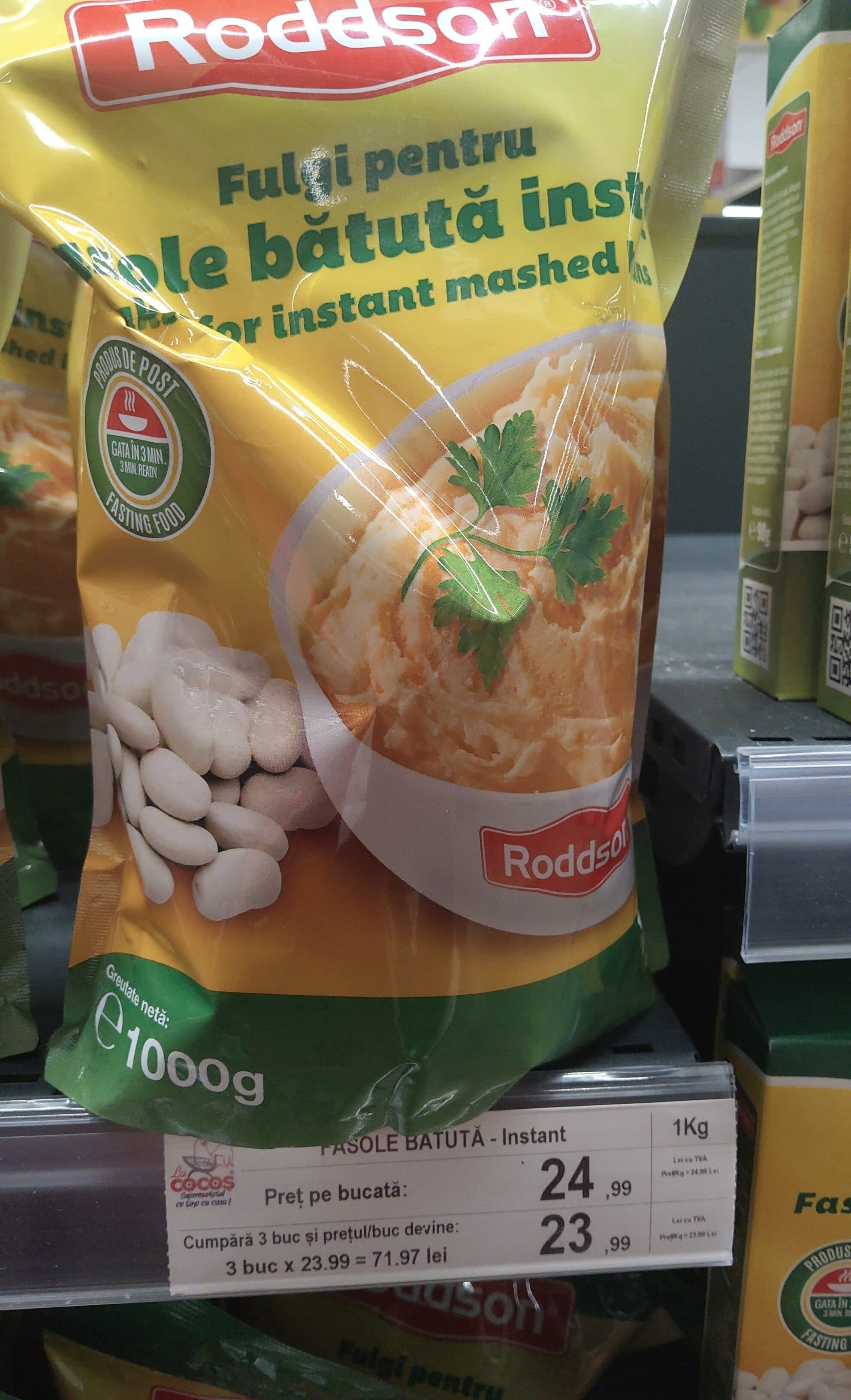 fasole batuta RODDSON 1 kg packshot