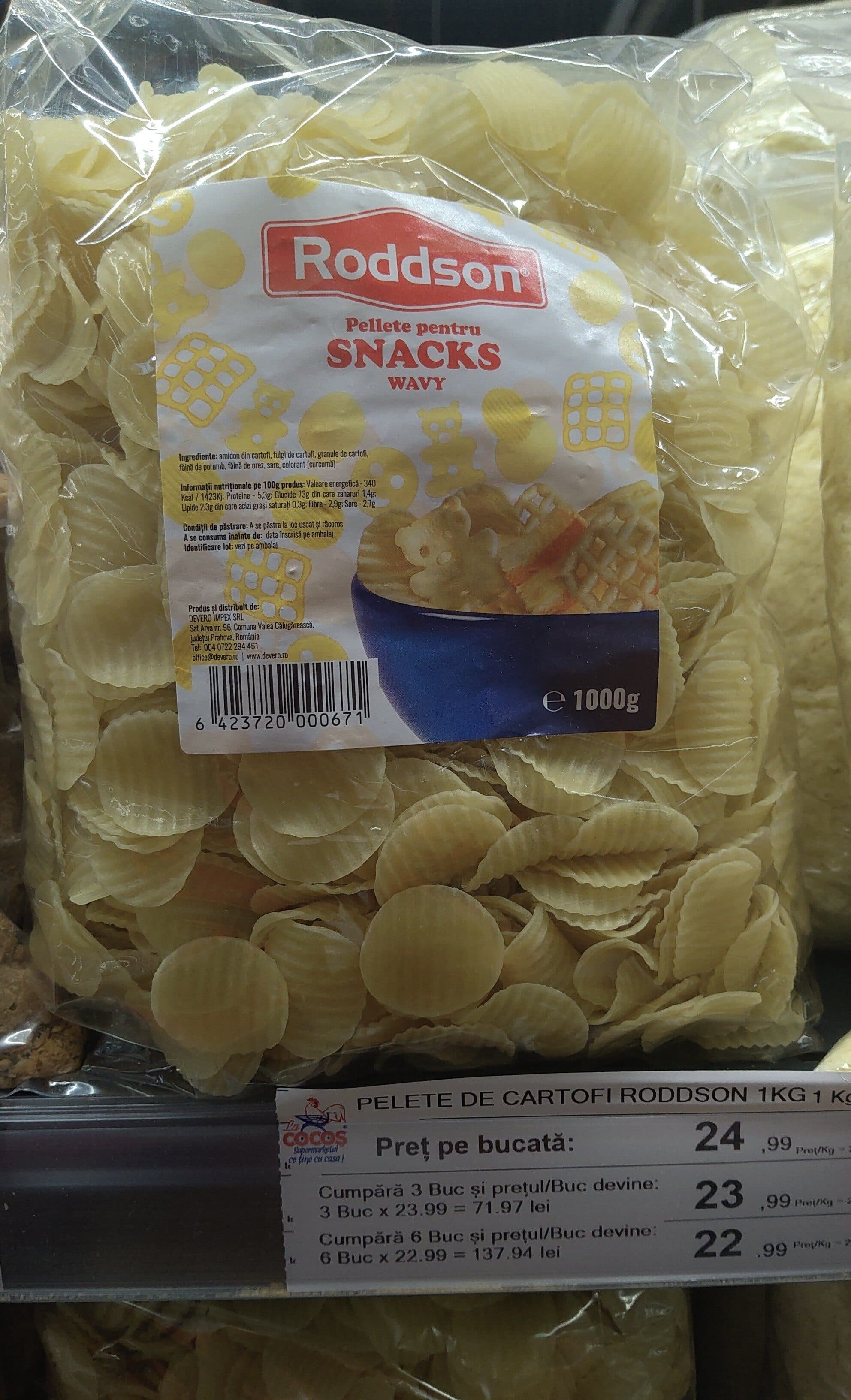 peleti 1kg roddson packshot