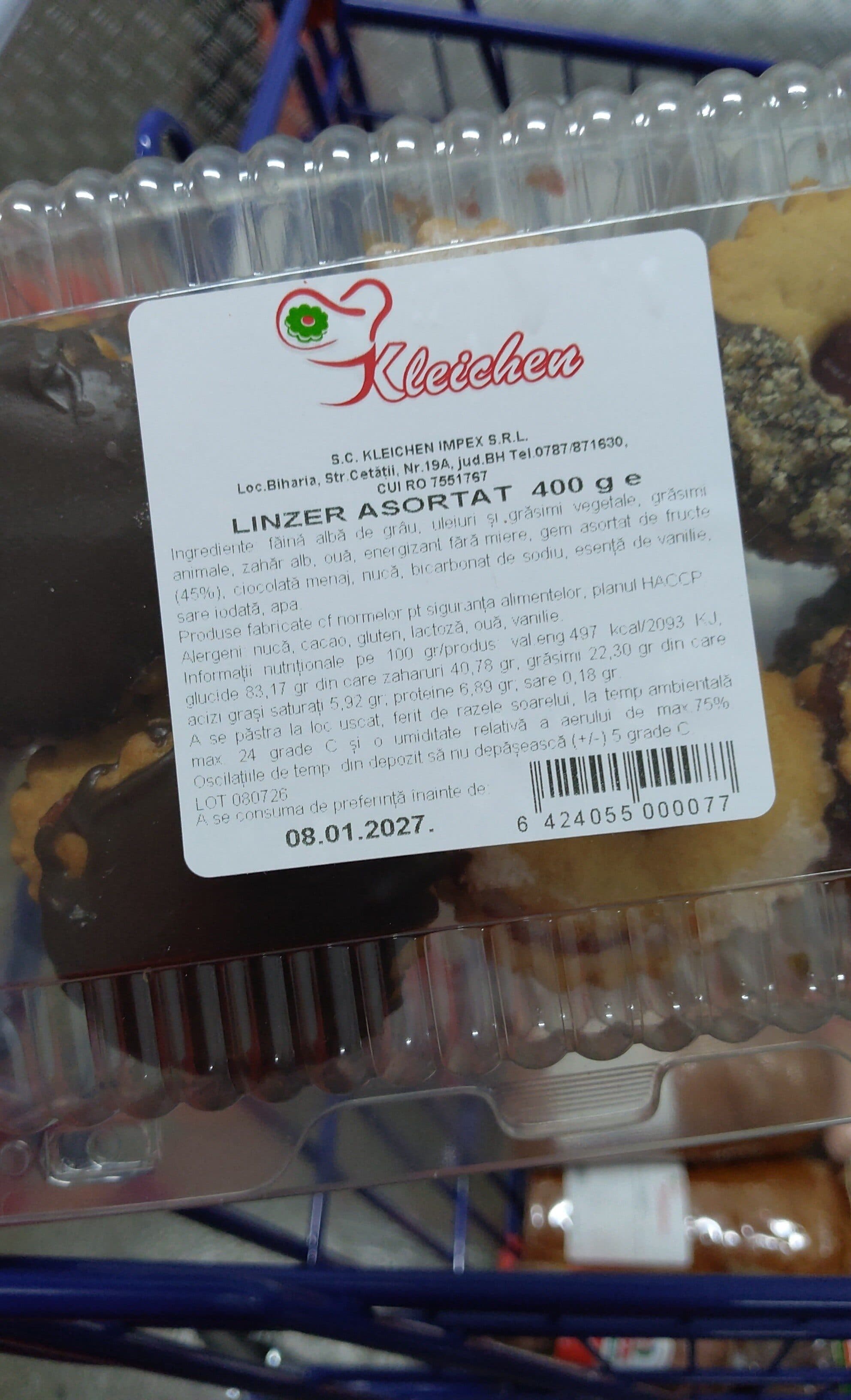 kleichen linzer asortat packshot