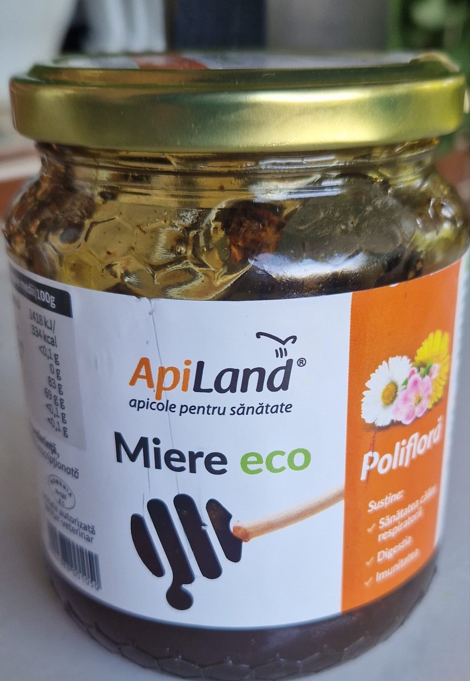 ApiLand Miere eco Polifloră packshot