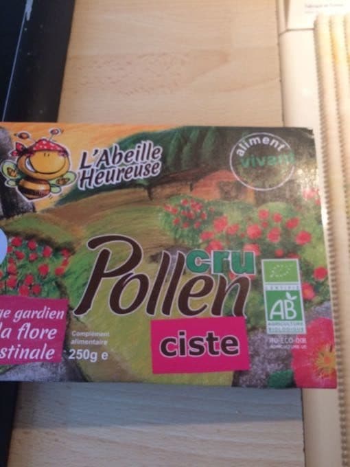 L'abeille Heureuse POLLEN DE CISTE BIO SURGELE packshot