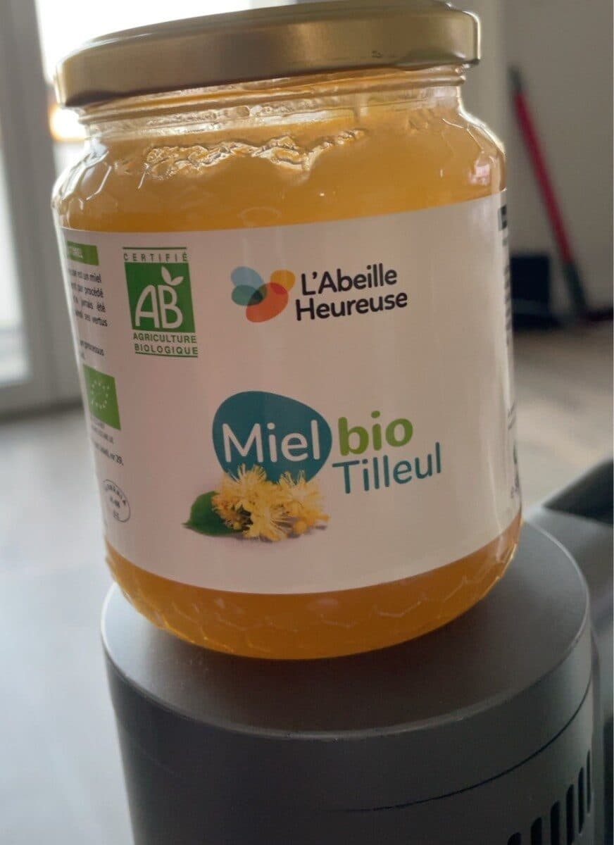 L'Abeille Heureuse Miel bio tilleul packshot