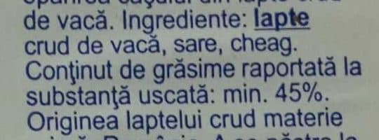 Coliba ciobănașului Coliba Ciobanasului Cașcaval Dalia packshot