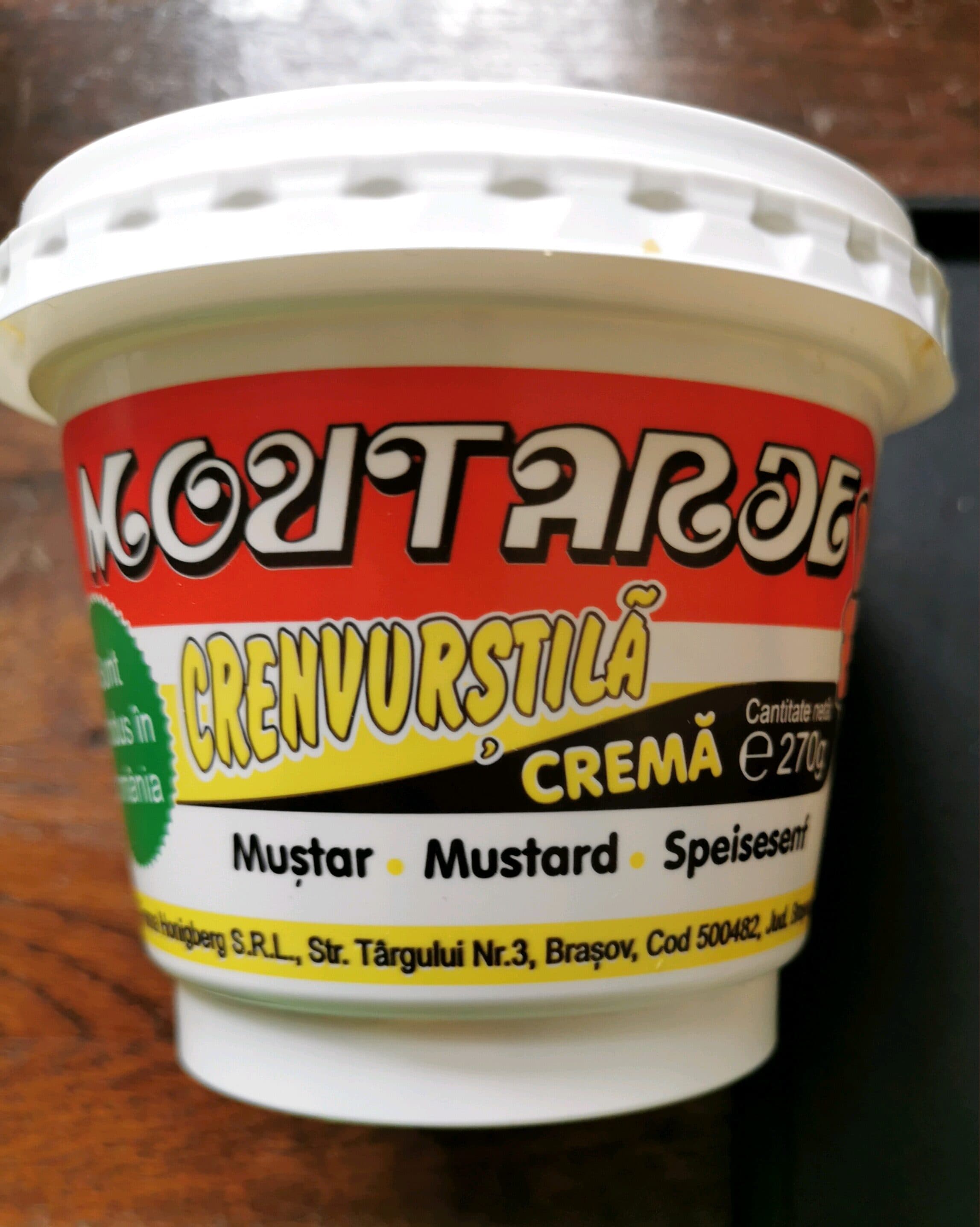 crenvurstila mustar crenvurstila packshot