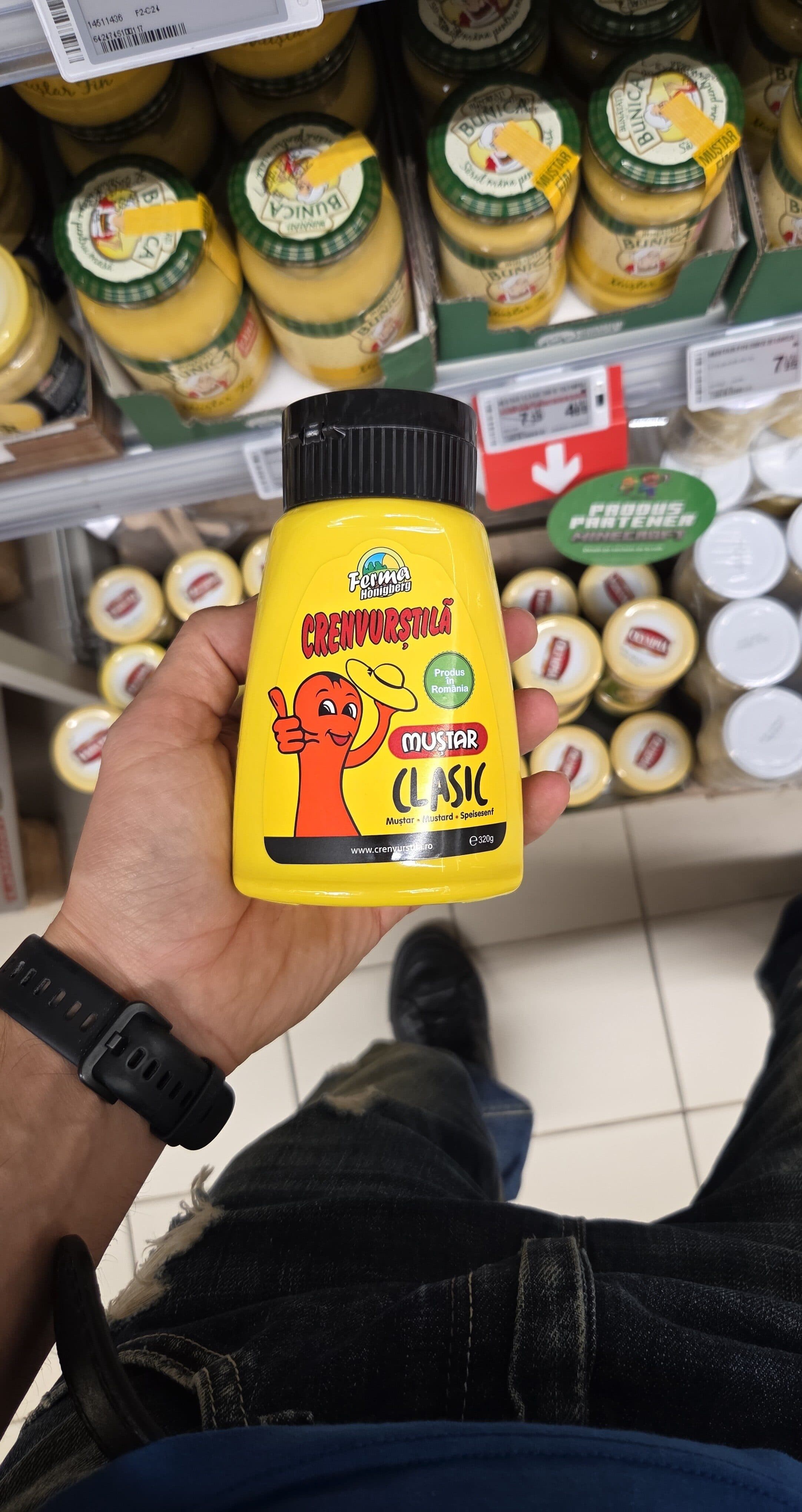Muștar packshot