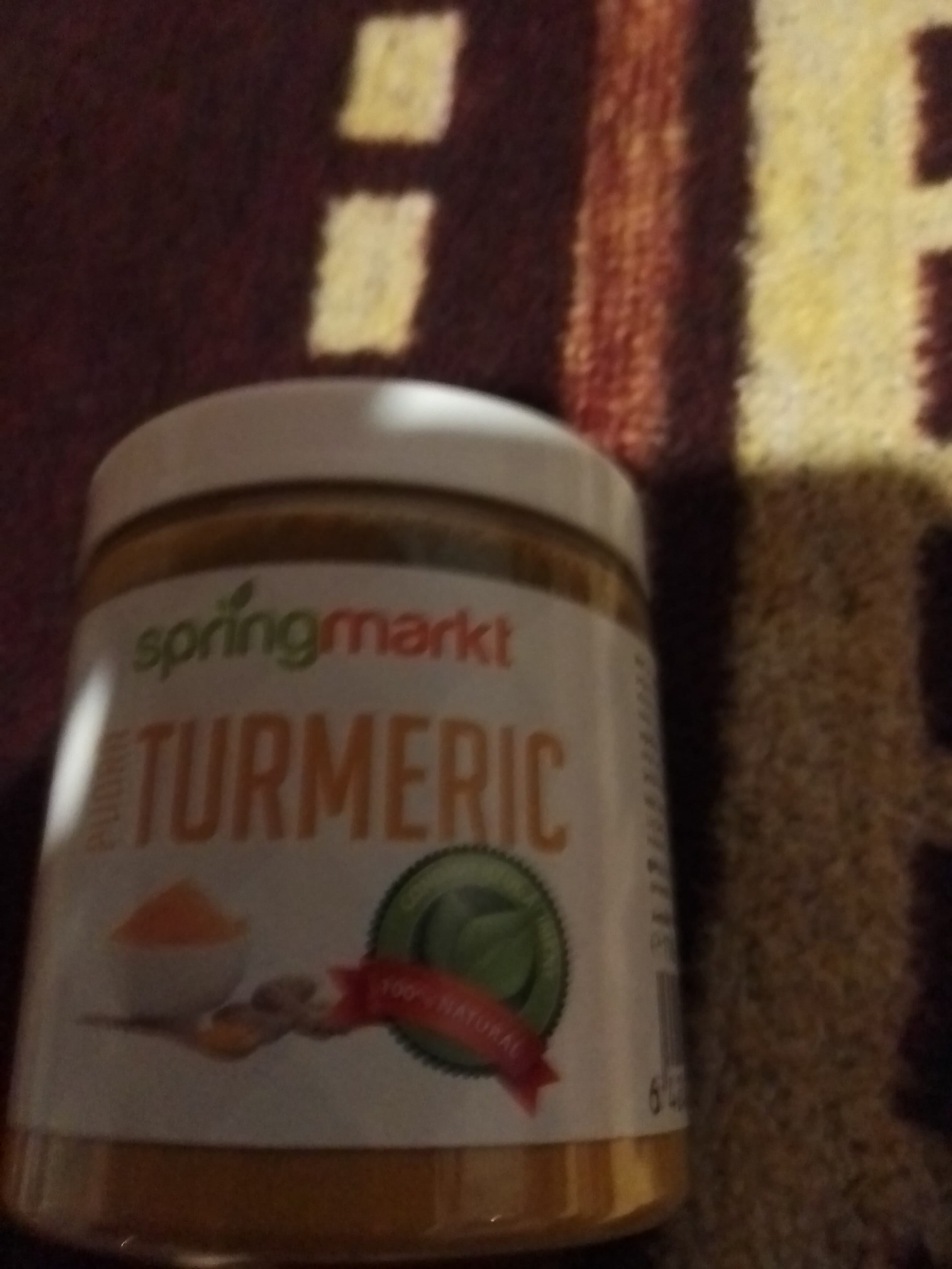 springmarkt Turmeric packshot