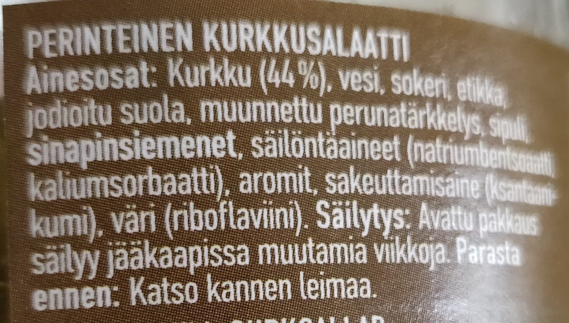 Felix Perinteinen kurkkusalaatti packshot