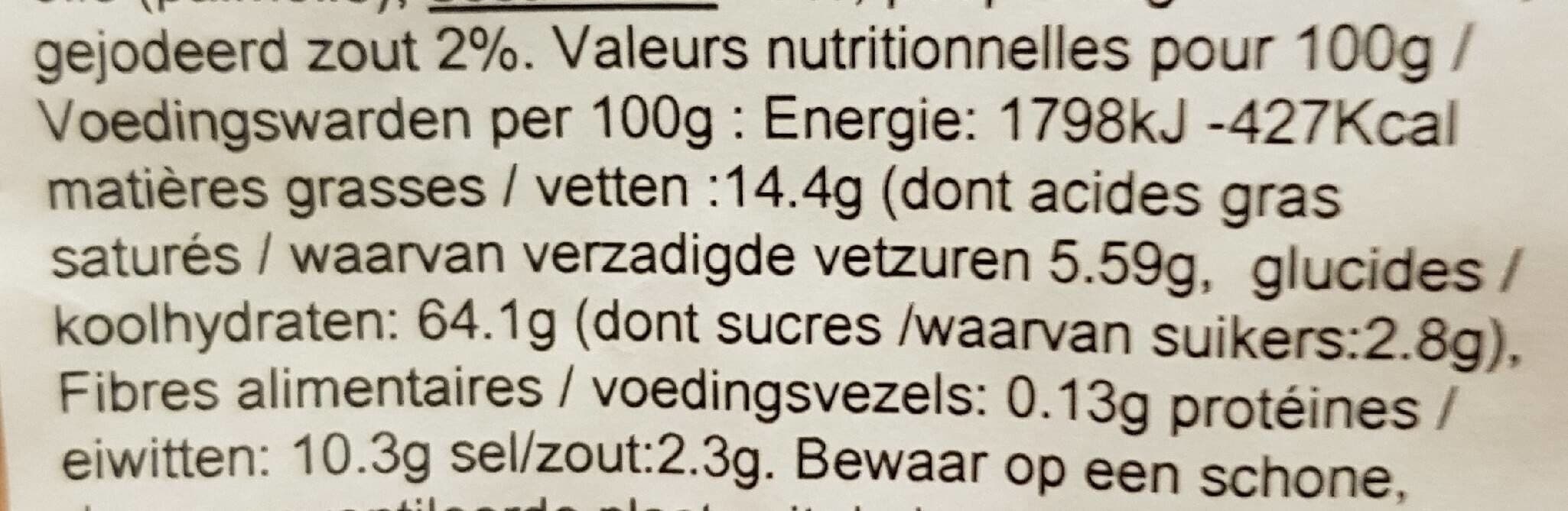 Open Food Facts Covrigi cu susan si mac packshot