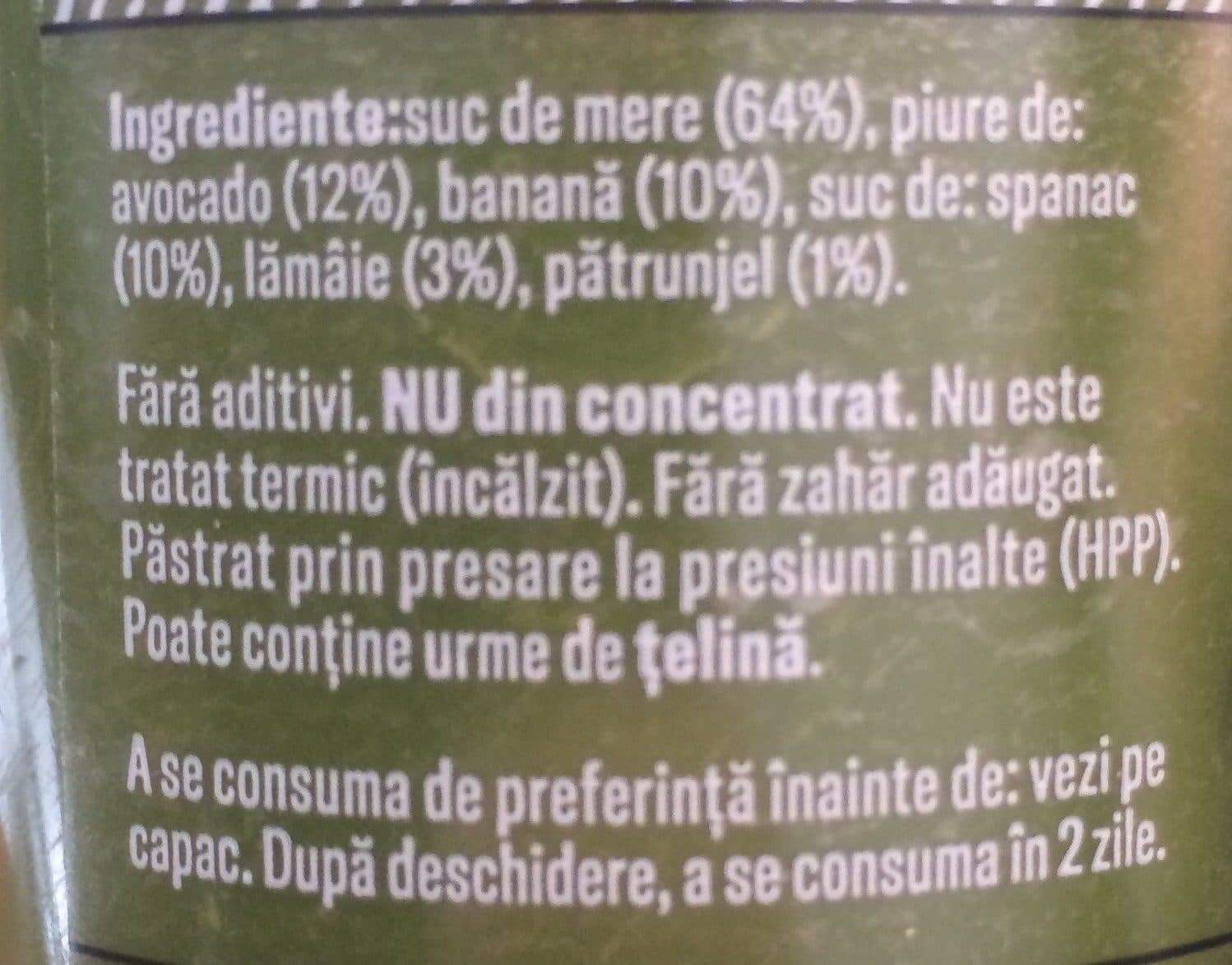 Open Food Facts Raw smoothie packshot