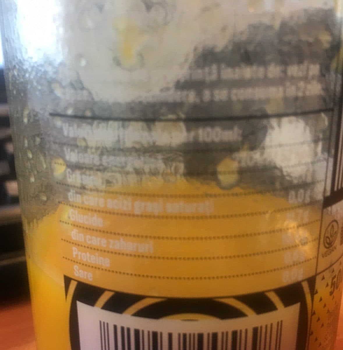 Open Food Facts Raw of juce orange mango packshot