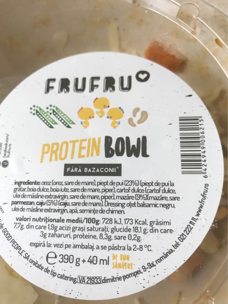 Protein bowl packshot