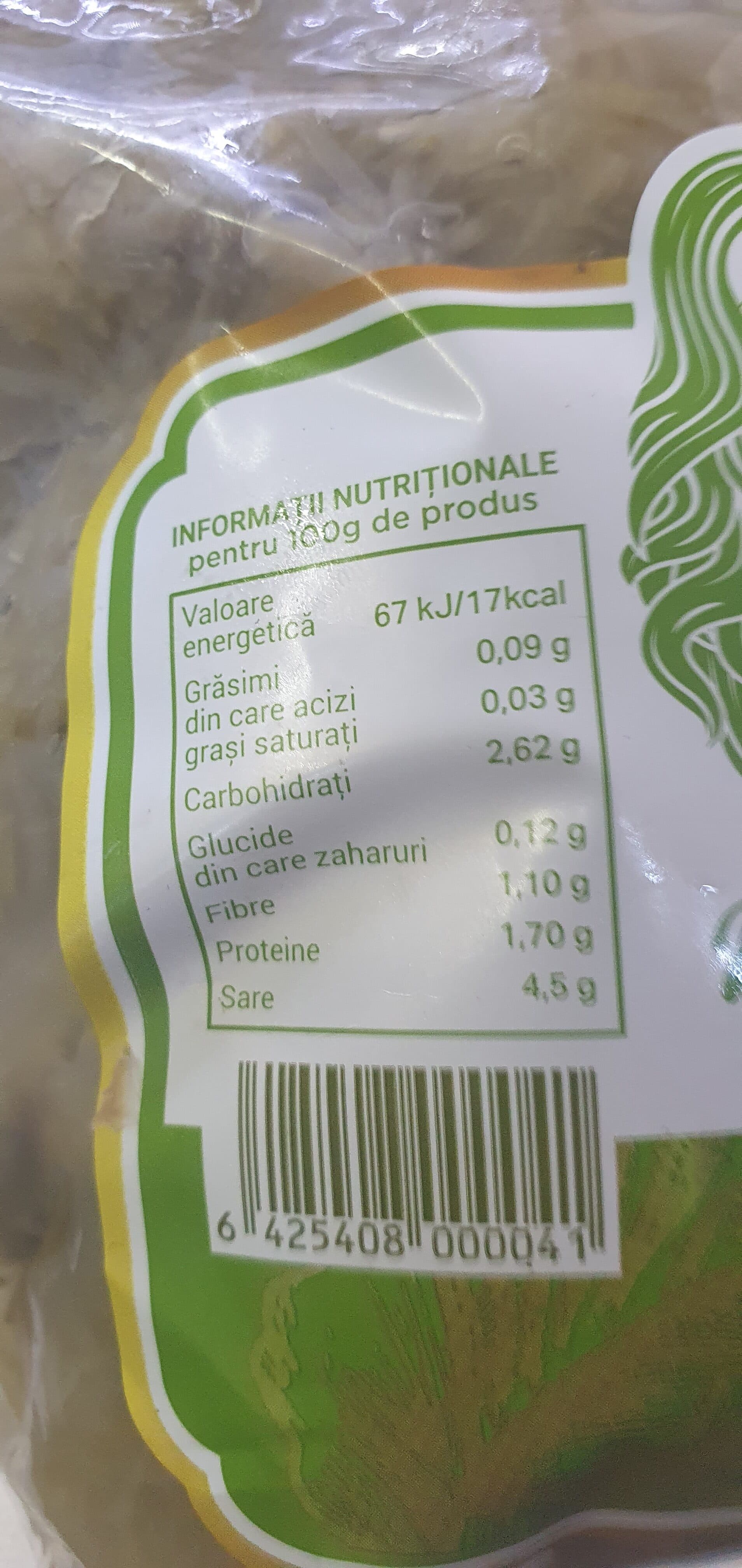 domnisoara murătură varza tocata in saramura packshot