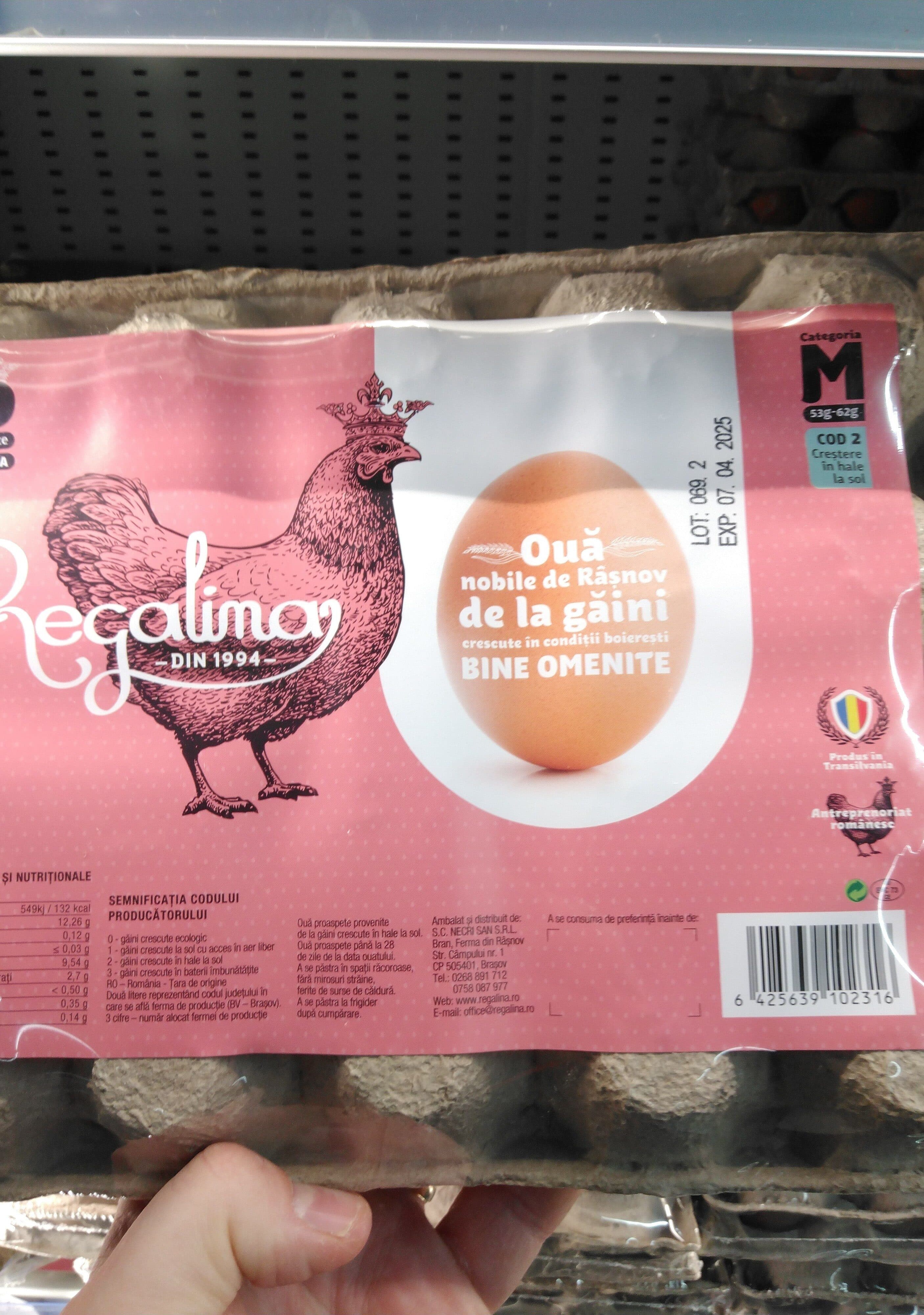 regalina oua 20 bucati packshot