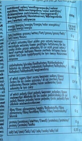 Open Food Facts Lucky lips packshot