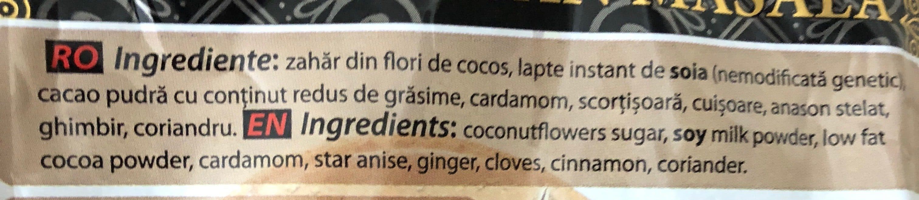 Open Food Facts Choco vegan masala packshot