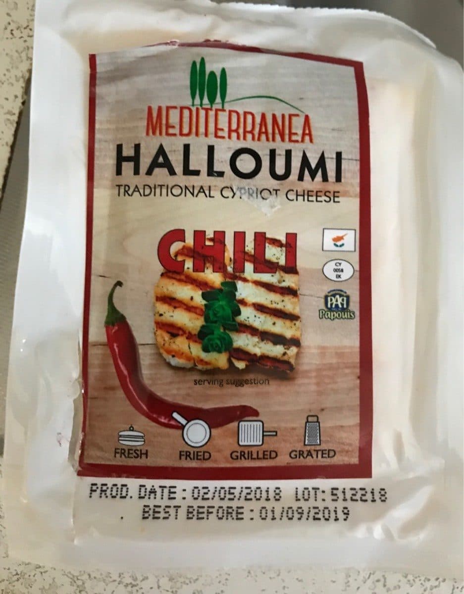 Halloumi packshot
