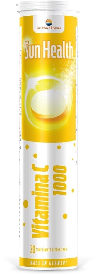 Sun Wave Pharma SRL Vitamina C 1000mg Sun Health packshot
