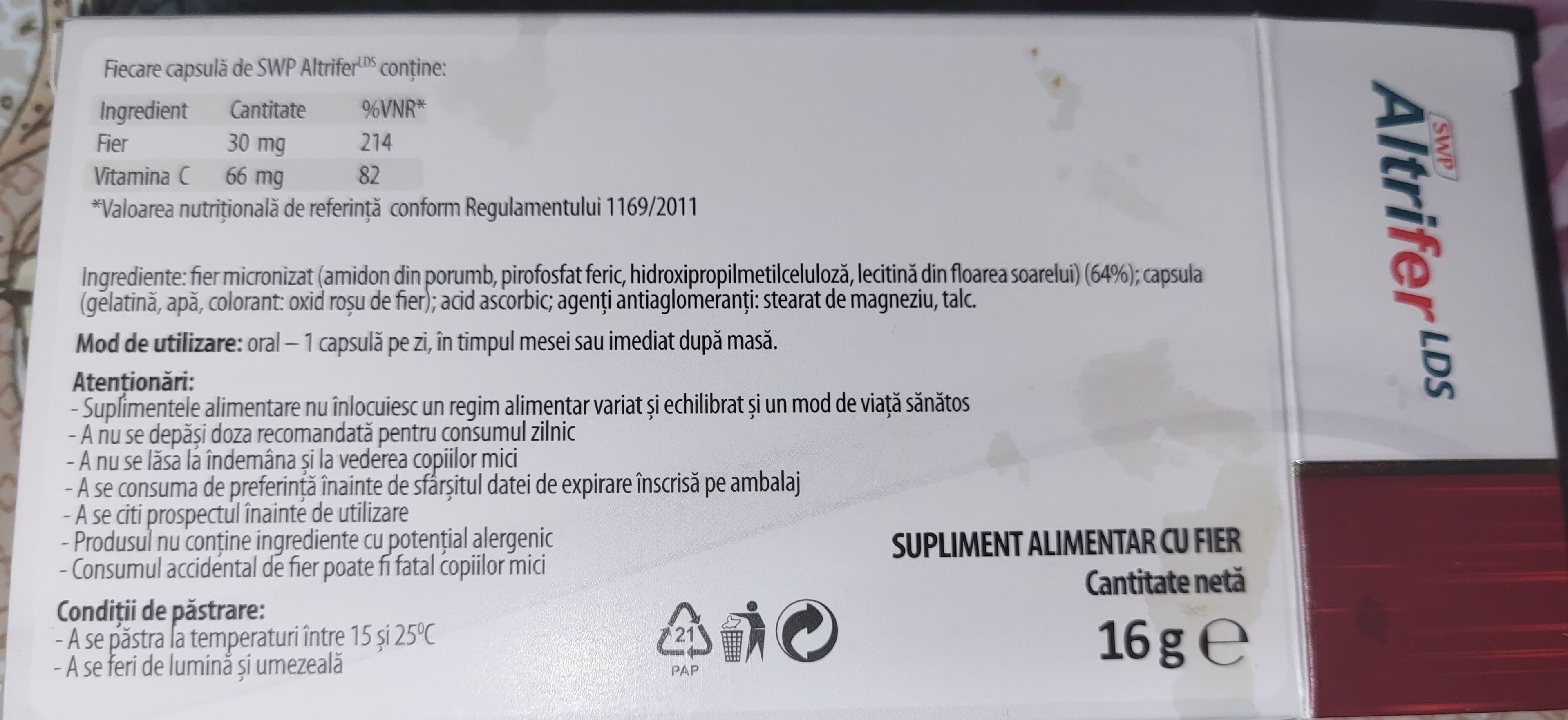 Sun Wave Pharma SRL Altrifer LDS packshot
