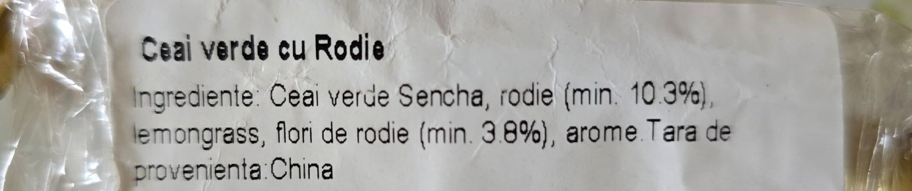 50’CLOCK Tea Time Ceai verde cu rodie packshot