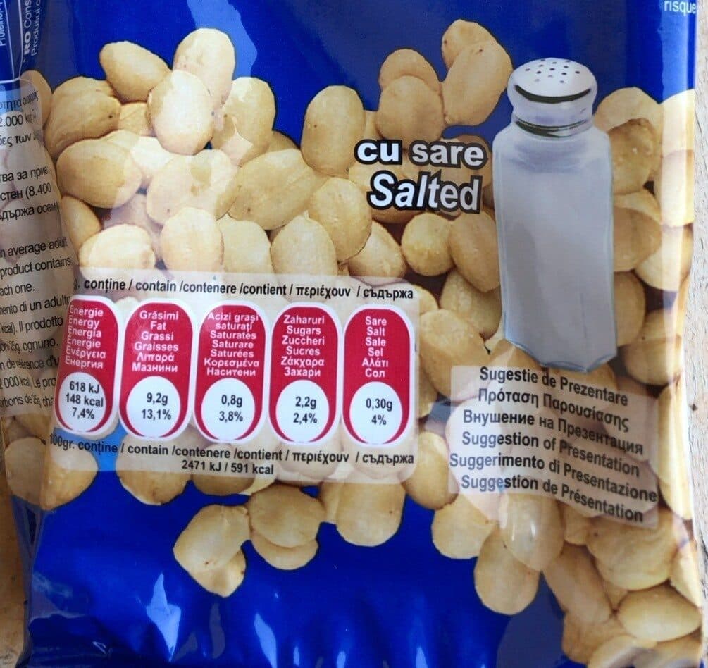 Best Arahide decojite, prăjite, sărate packshot