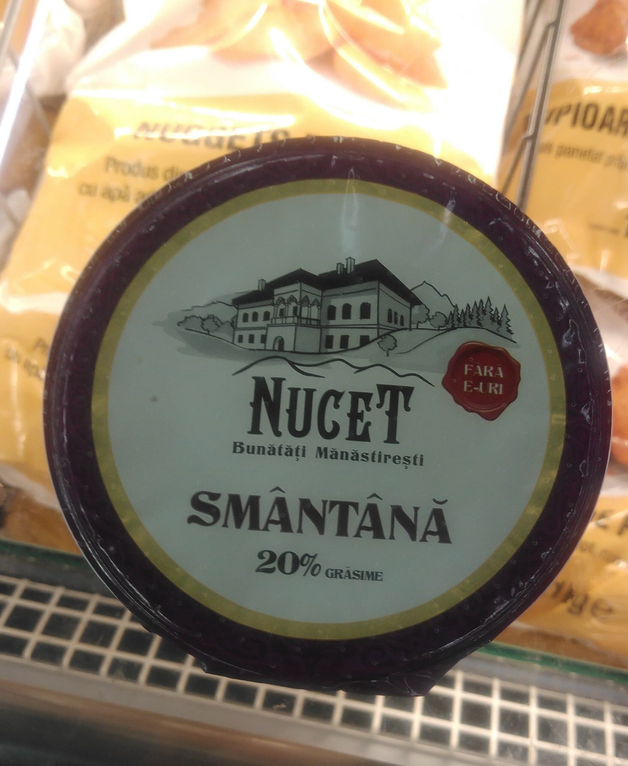 nucet smantana 20% Mica packshot