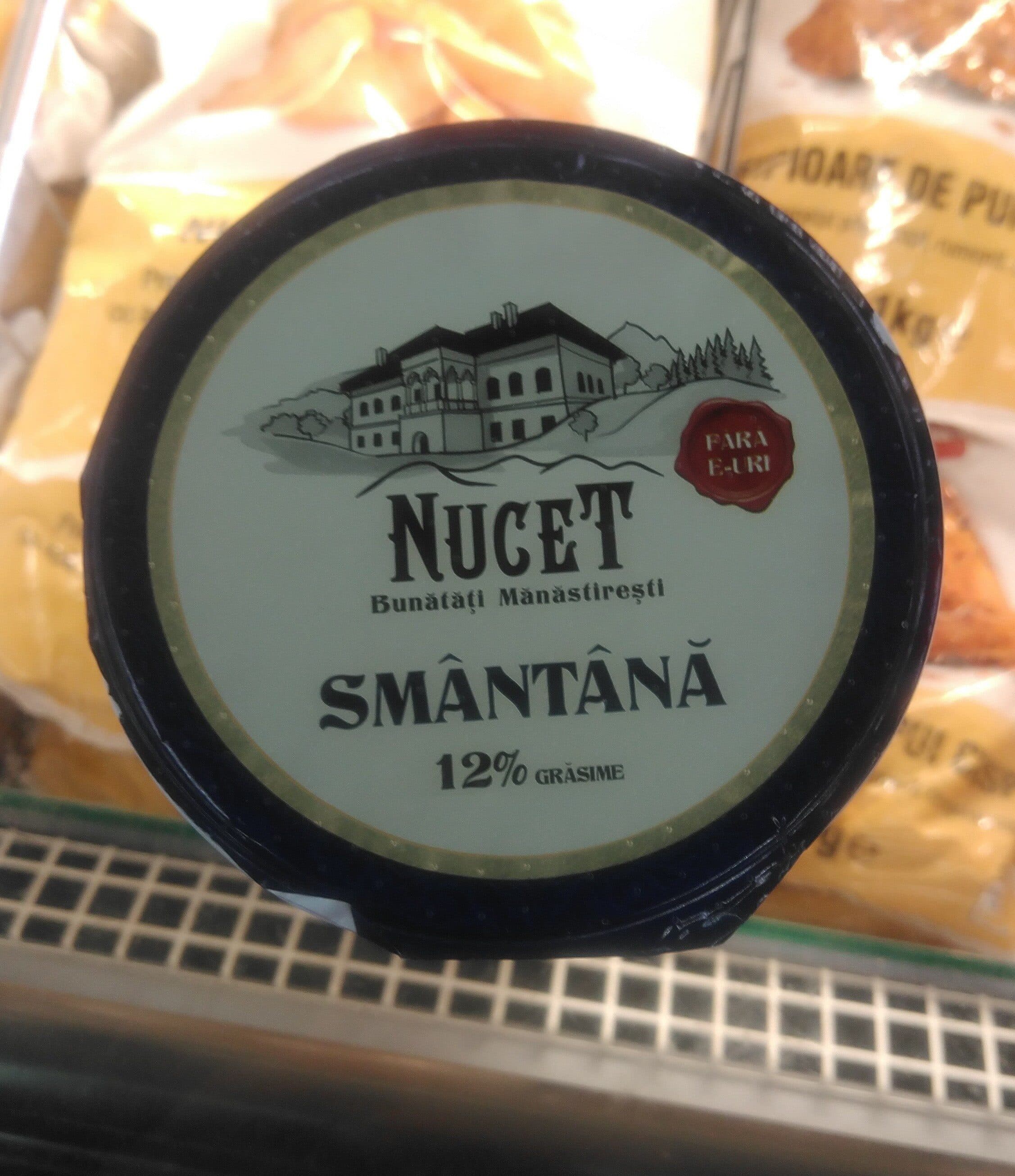 Bunatati Manastiresti nucet Smantana 12% Grasime 375 g packshot