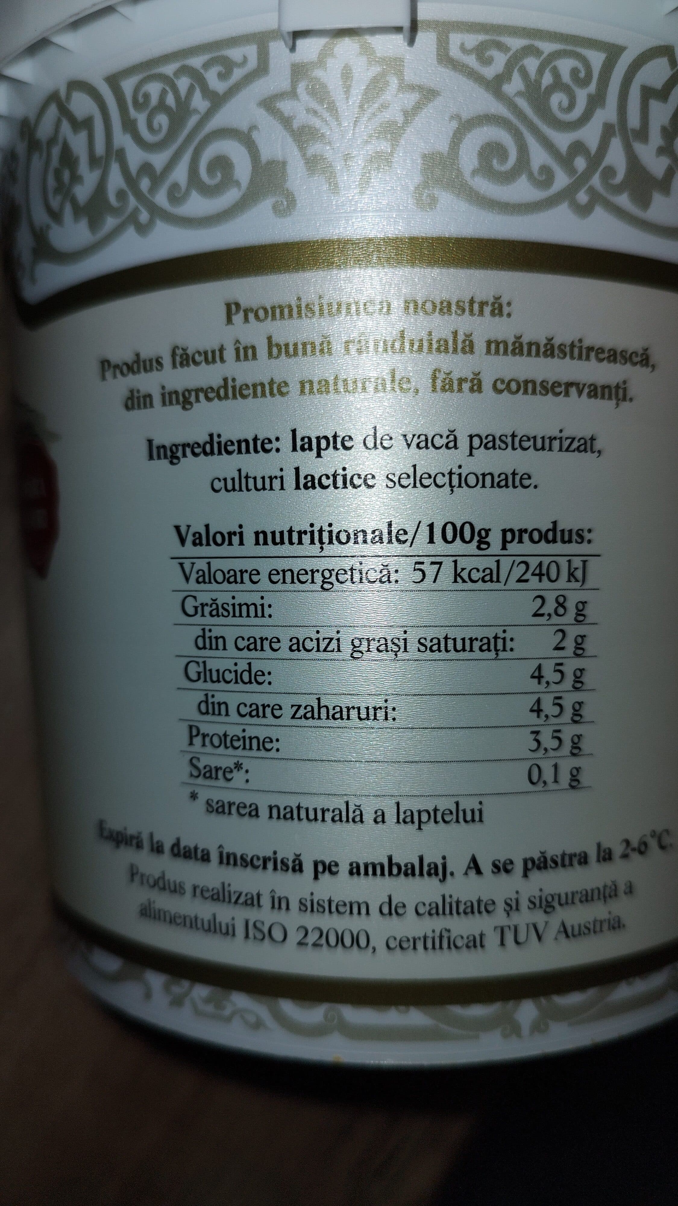 Open Food Facts nucet iaurt bun packshot