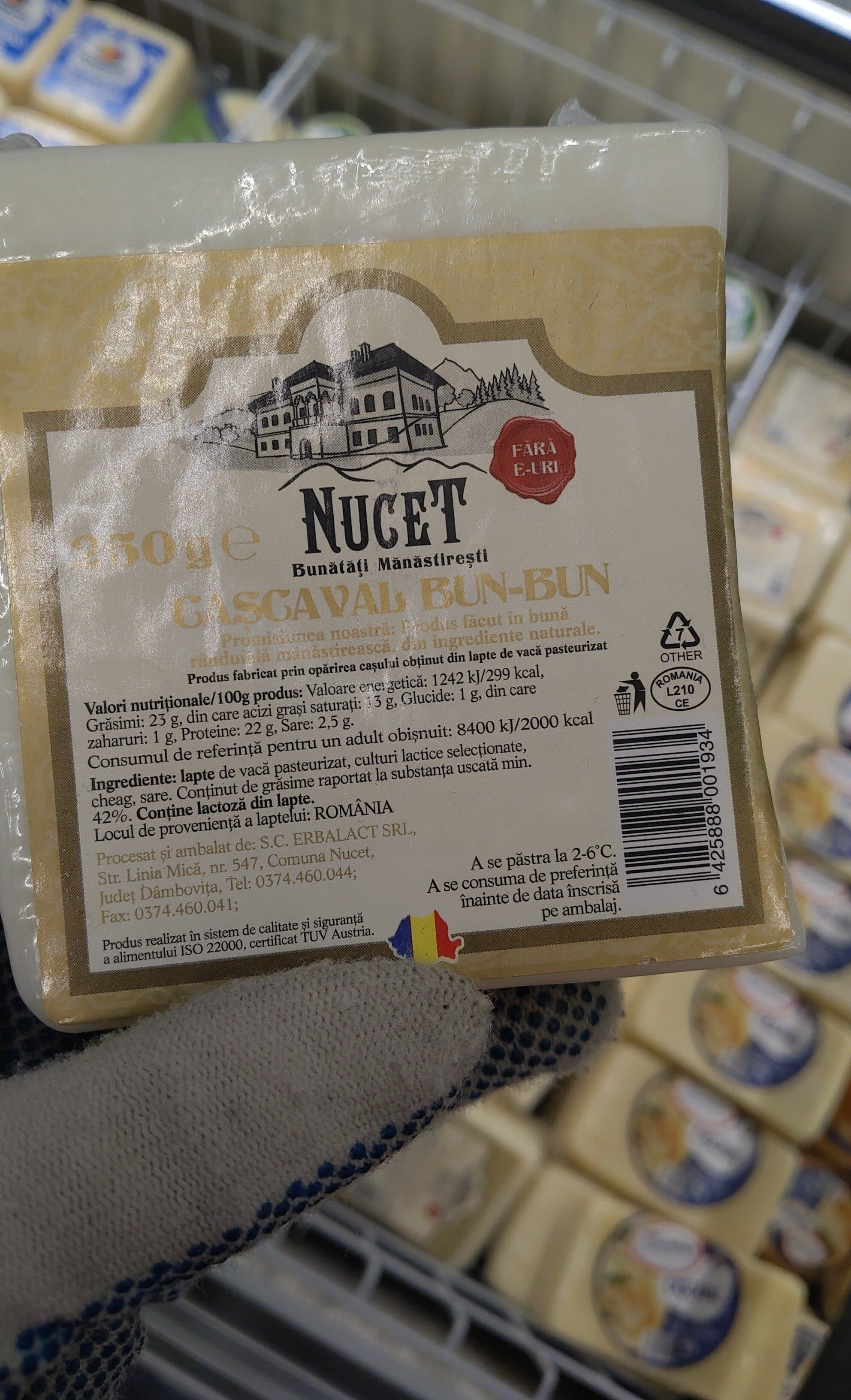 Nucet cascav bun bun 250 g packshot