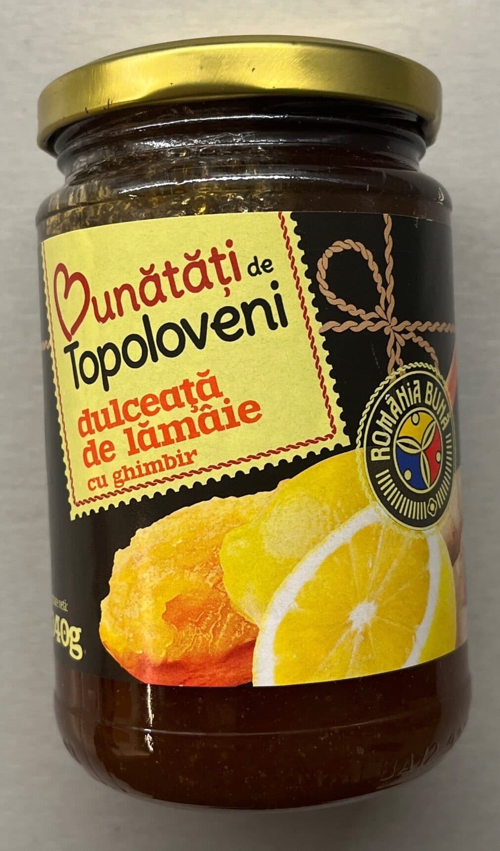 Bunatati de Topoloveni Dulceață de lămâie packshot