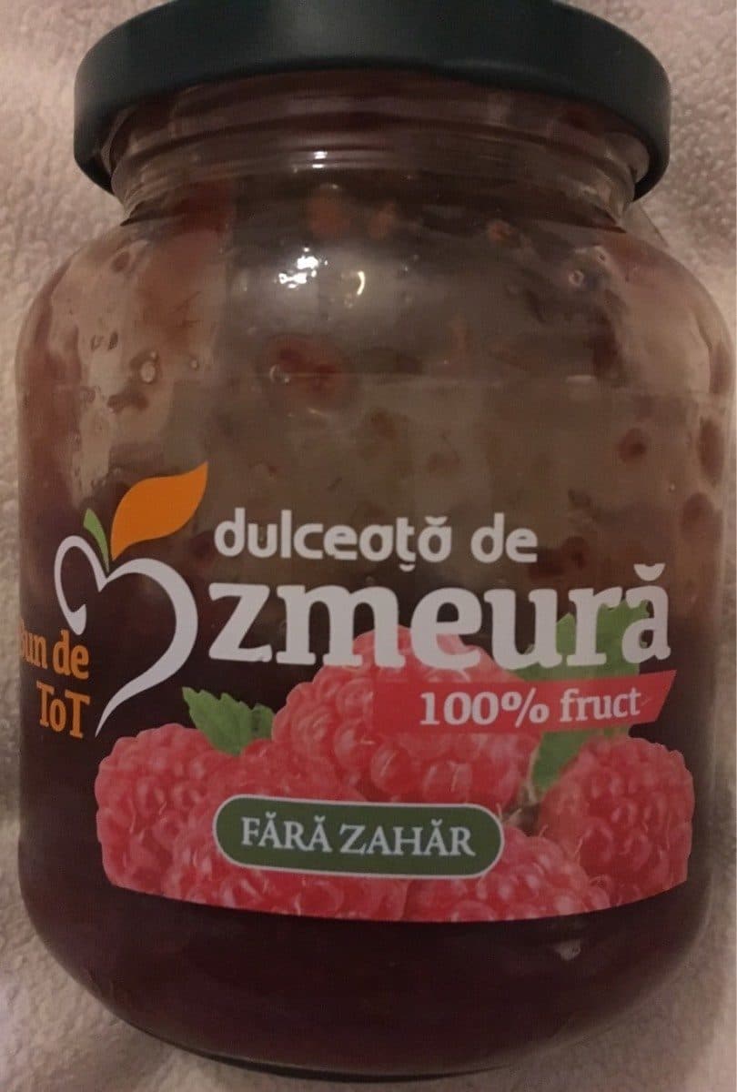 Confiture framboise packshot