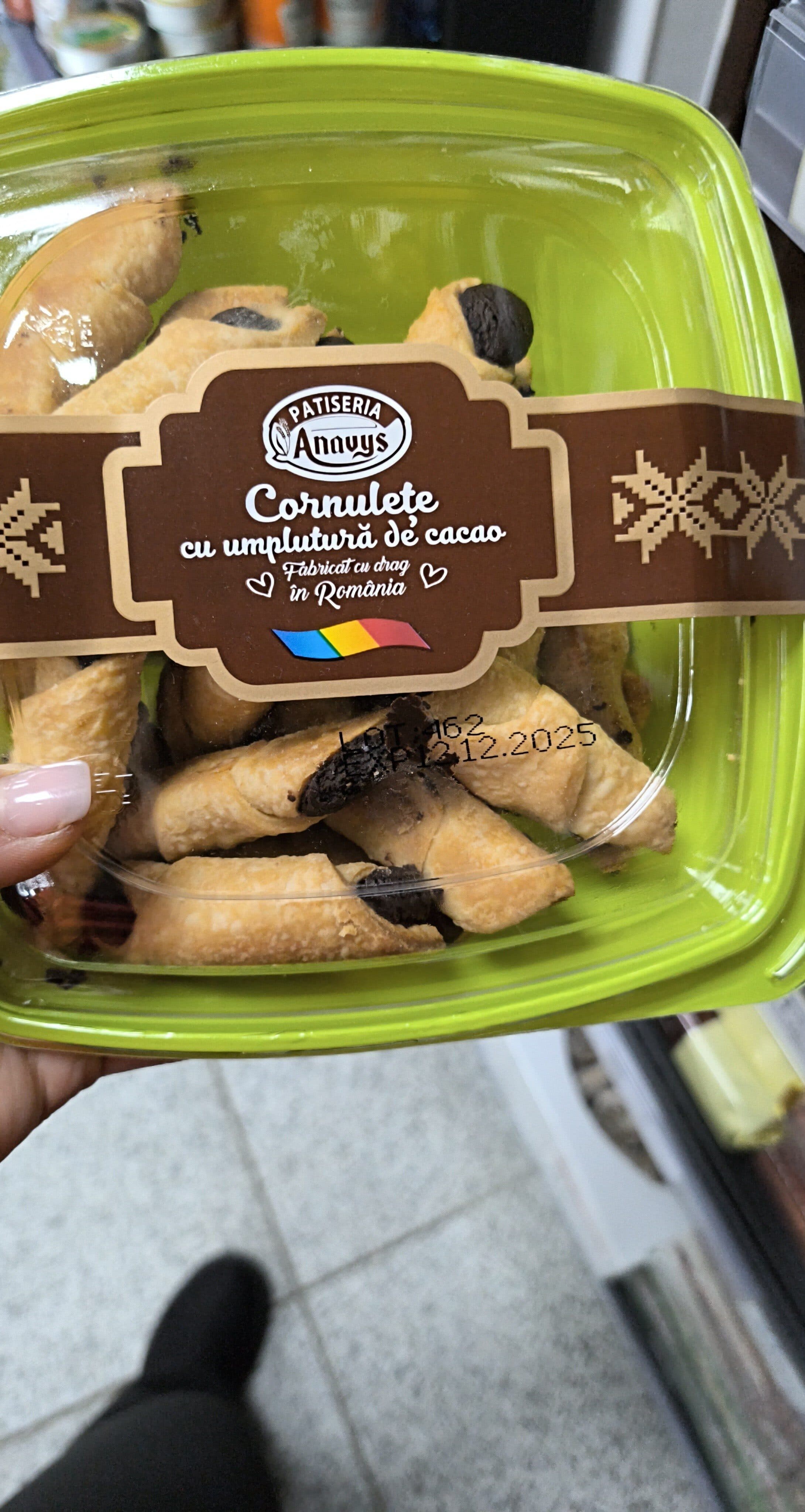 cornulețe cacao packshot