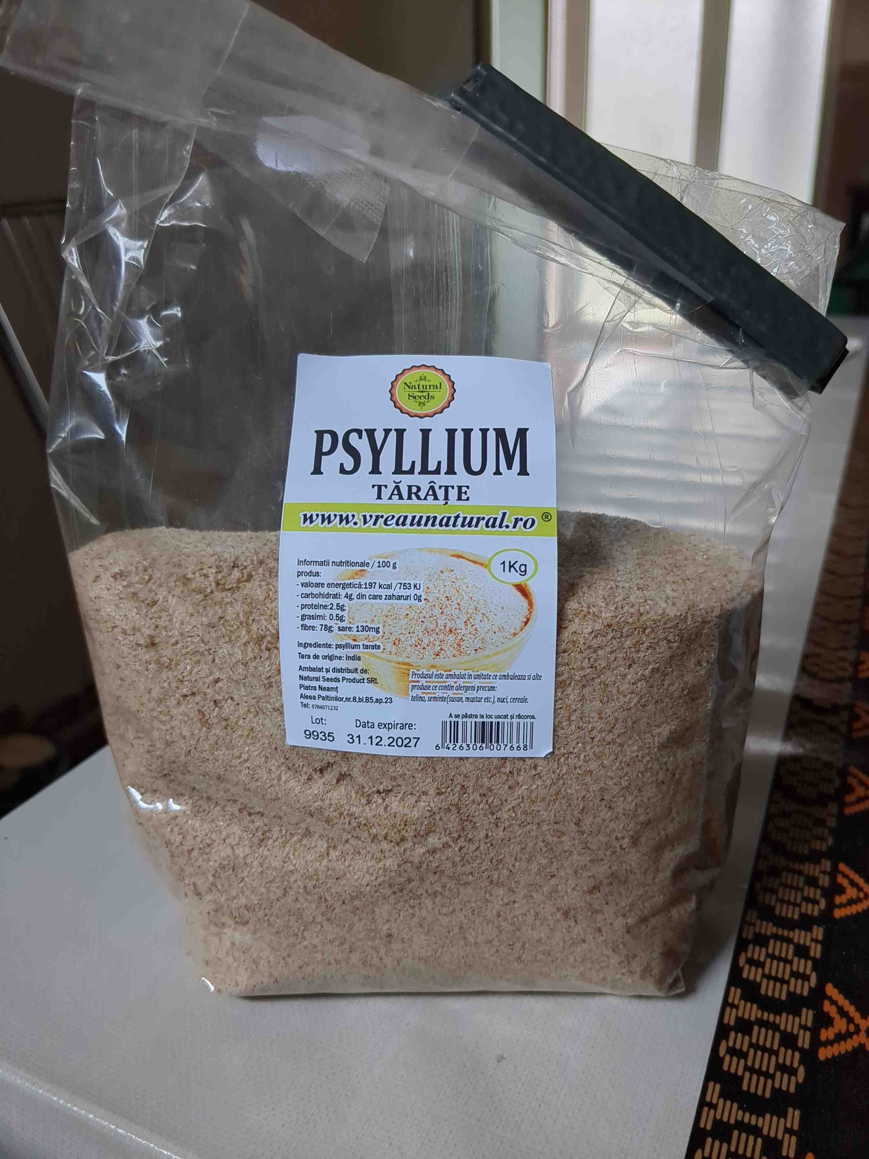 Natural Seeds Psyllium Tărâțe packshot