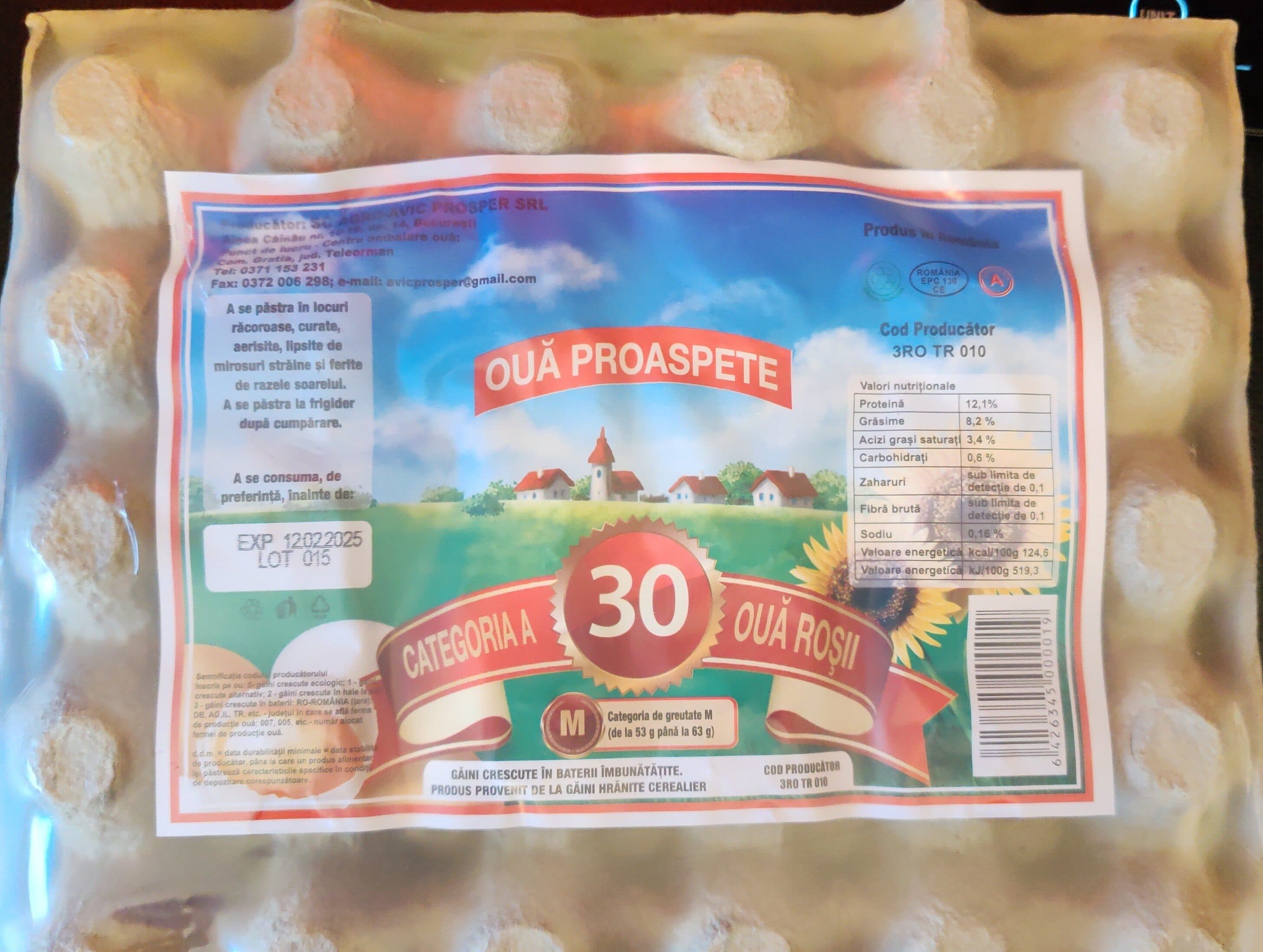 Agroavic Oua proaspete packshot