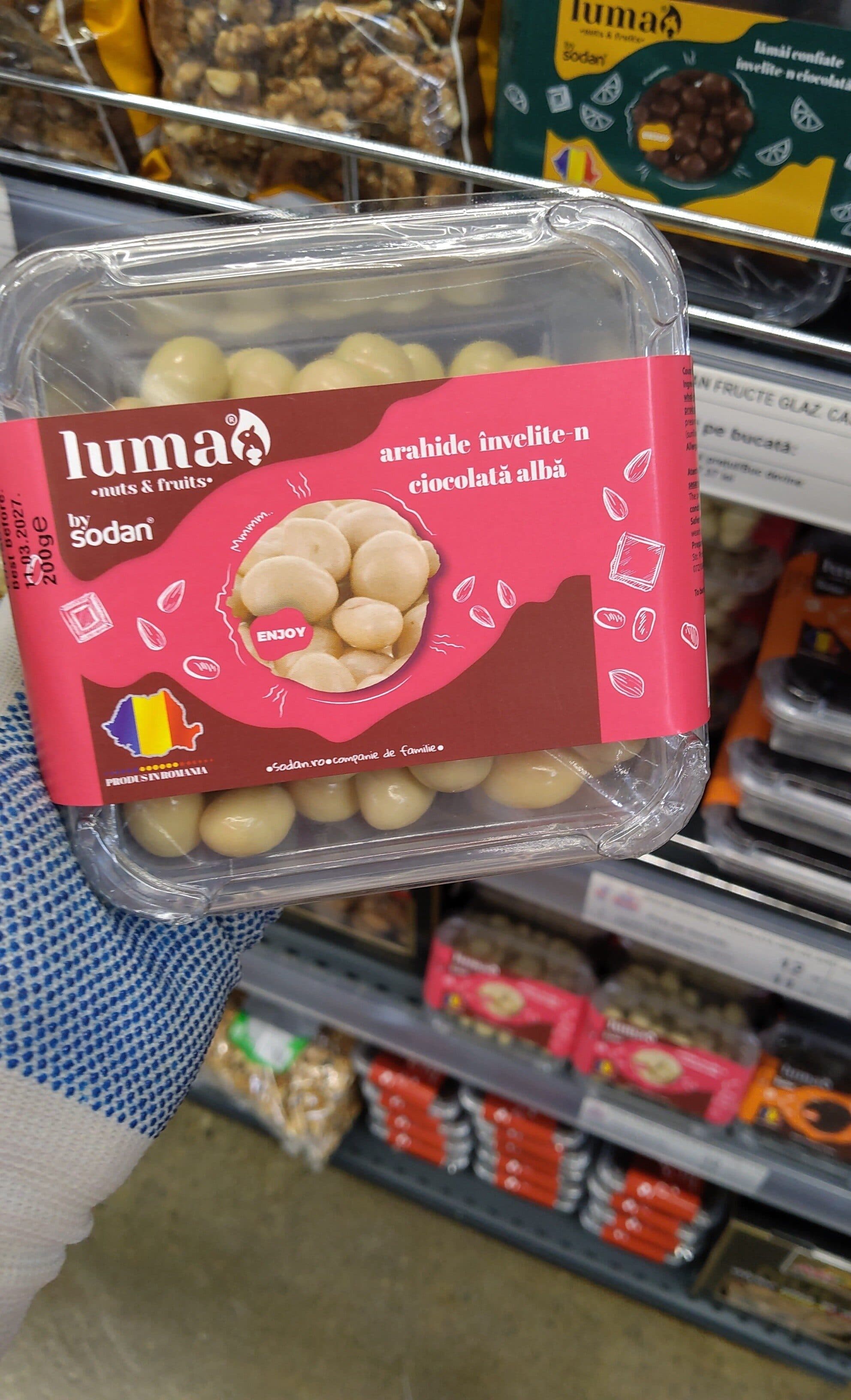sodan arahide in ciocolata 200 g packshot